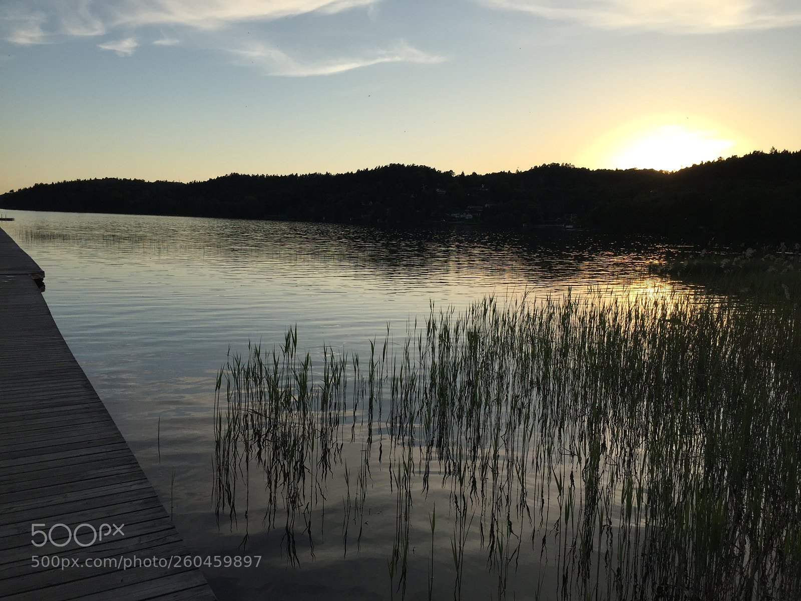 Apple iPhone 6 sample photo. Summer lake - sunset photography