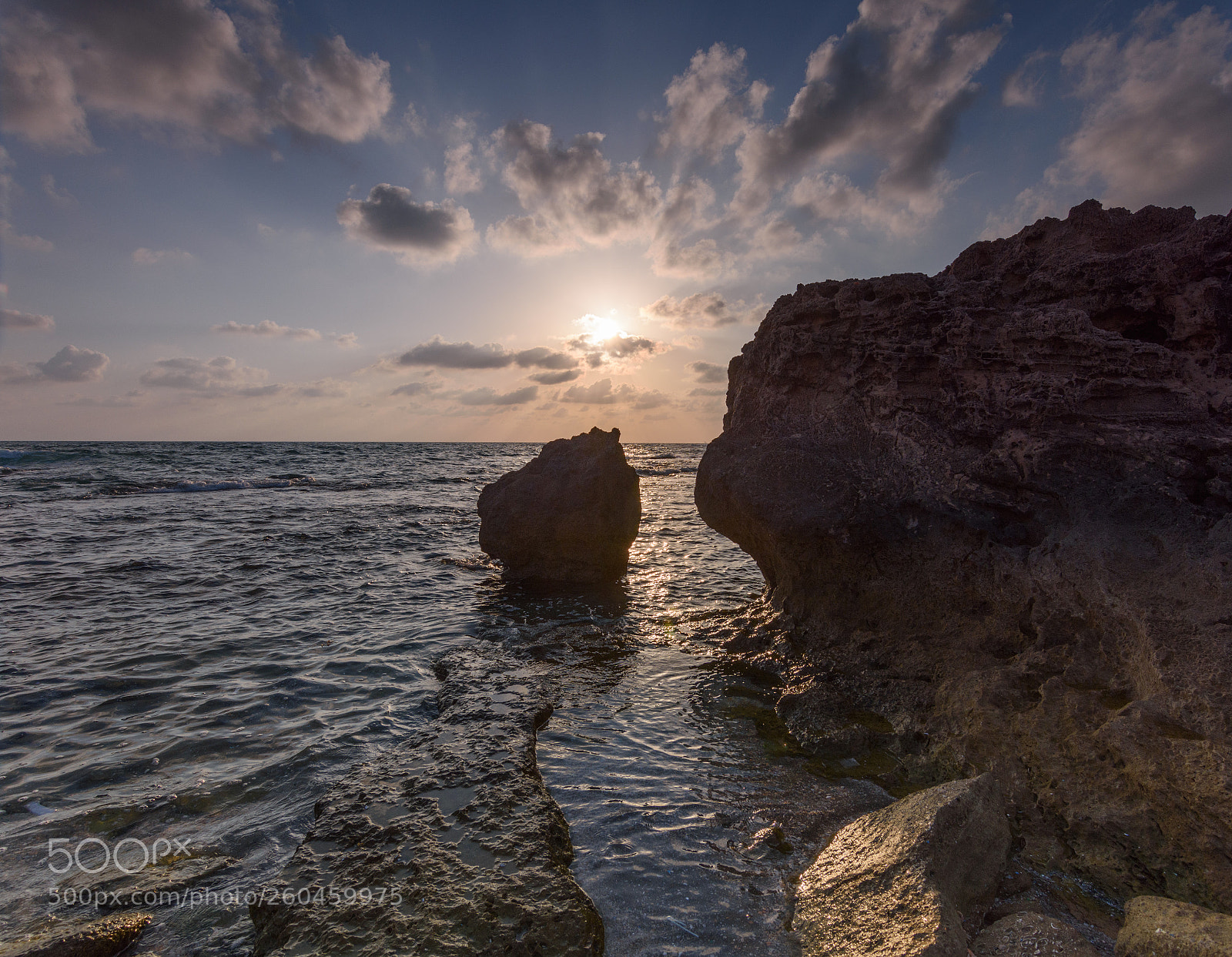 Nikon D7200 sample photo. Seascape at sunset photography