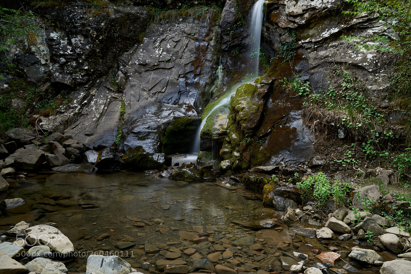 Nikon D3300 sample photo. Tsourna waterfall photography