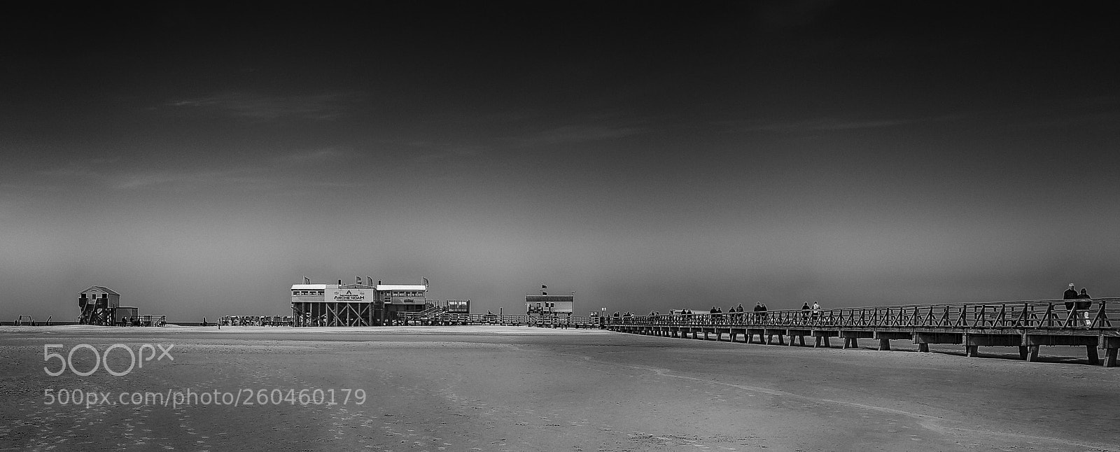Nikon D700 sample photo. "pier to the restaurant" photography