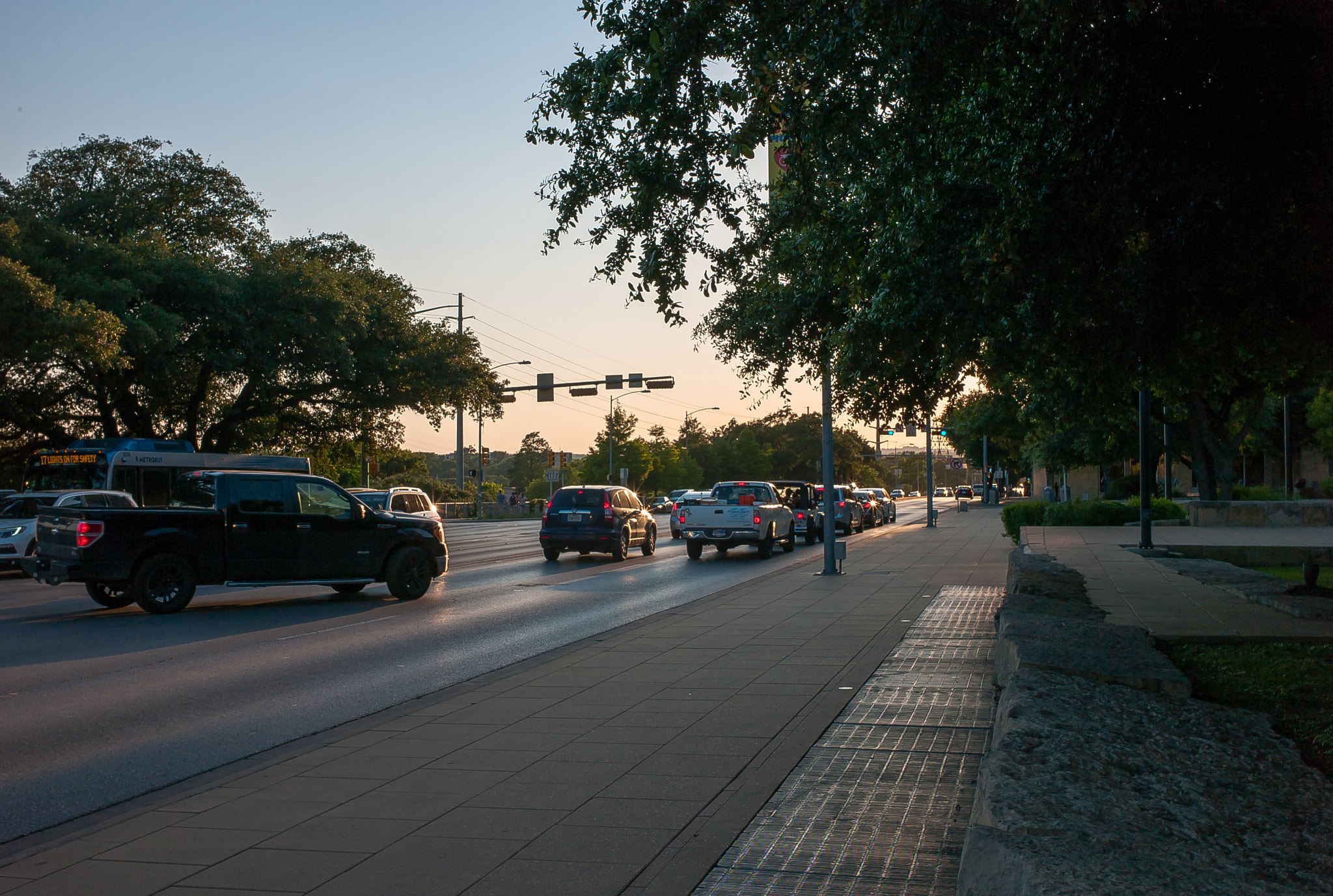 Leica M8 sample photo. Sunset downtown photography