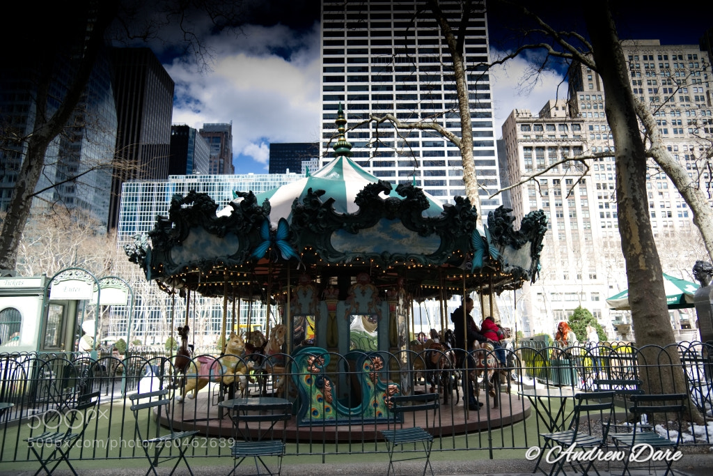 Nikon D810 sample photo. Bryant park nyc photography