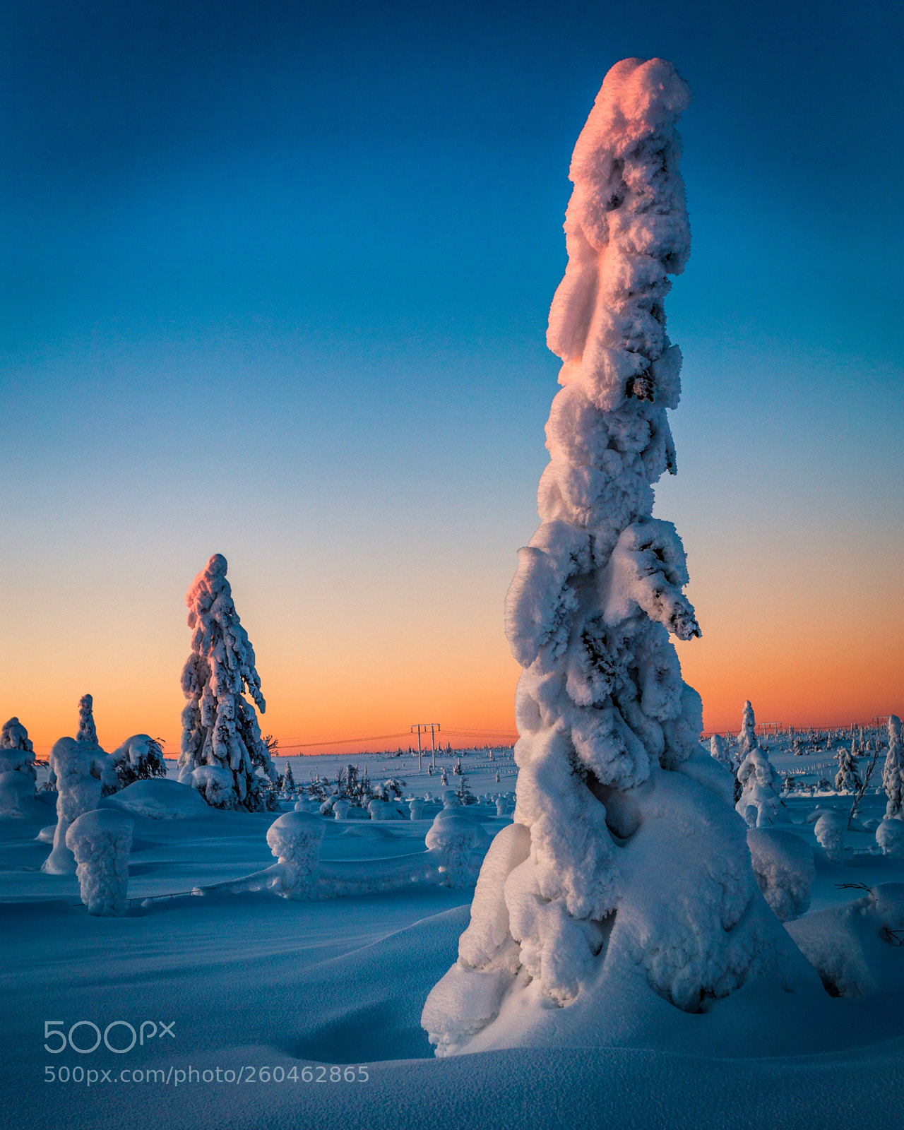 Canon EOS 6D sample photo. Winter sunset photography