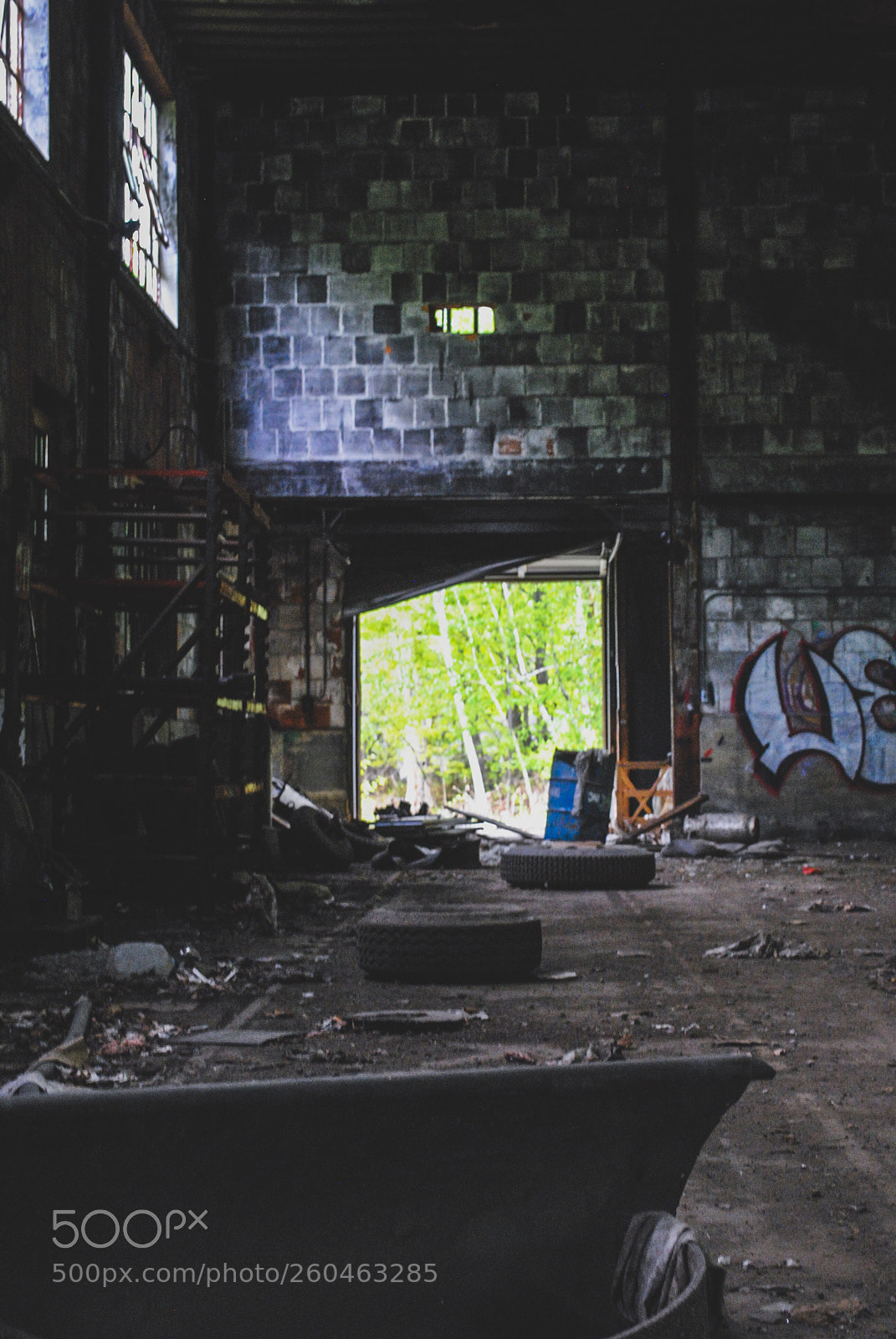 Nikon D3000 sample photo. Abandoned vermont photography