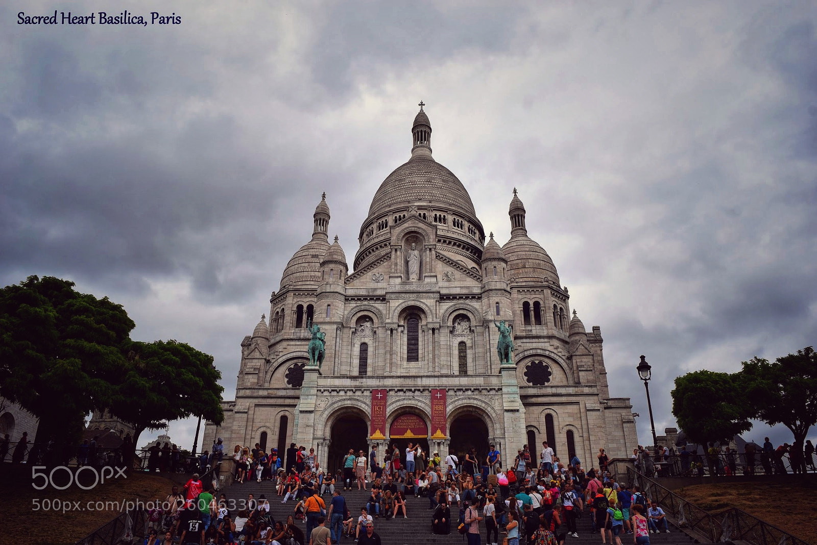 Nikon D3300 sample photo. Sacred heart basilica, paris photography