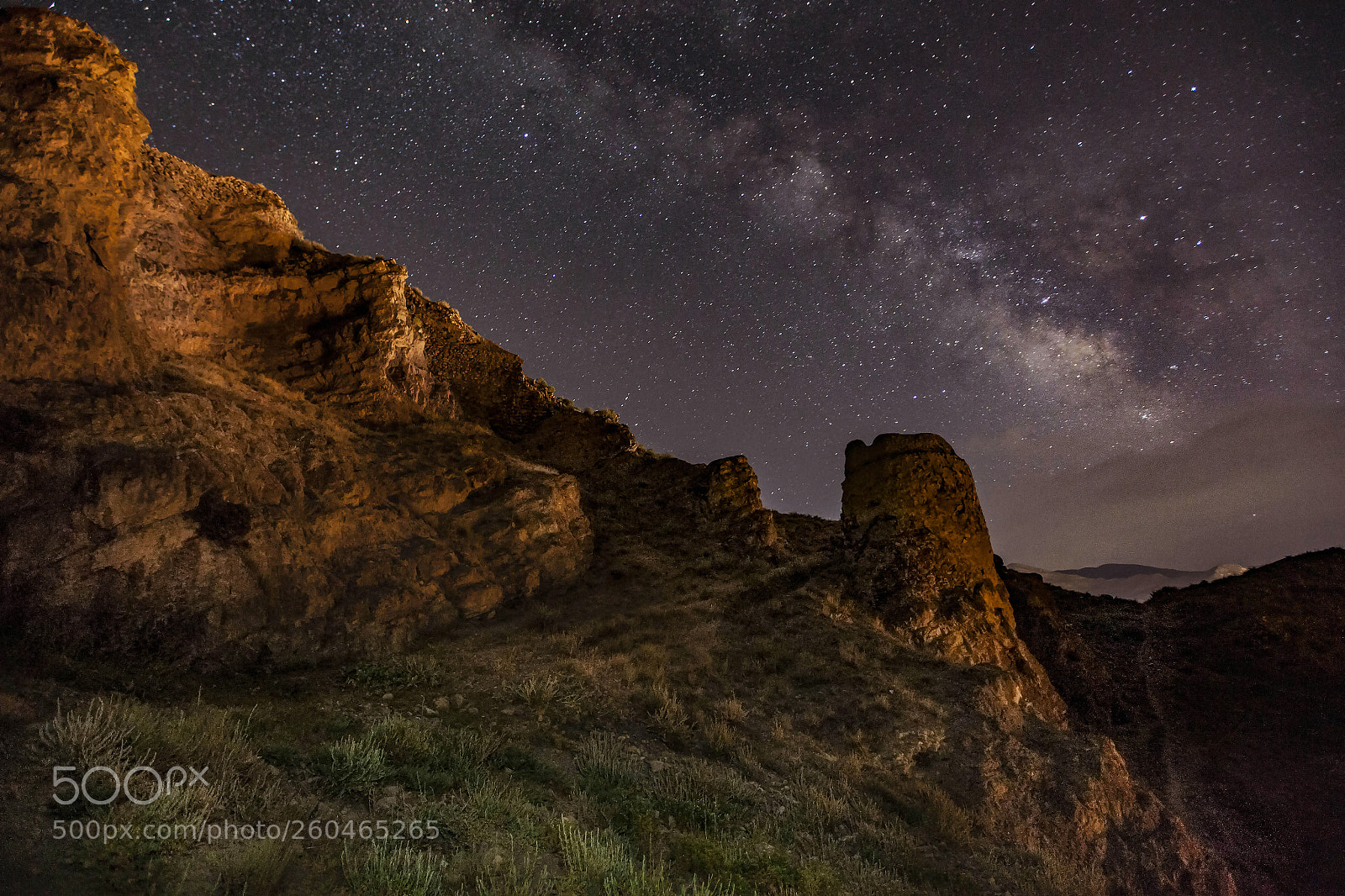 Canon EOS 5D Mark II sample photo. Milky way photography