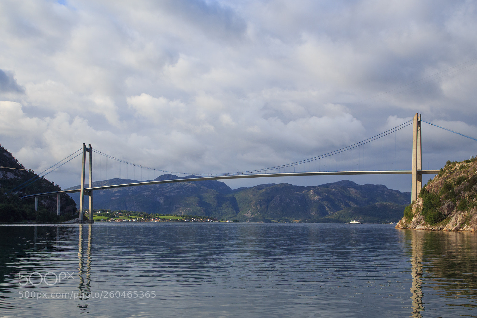 Canon EOS 6D sample photo. Lyselfjord bridge photography