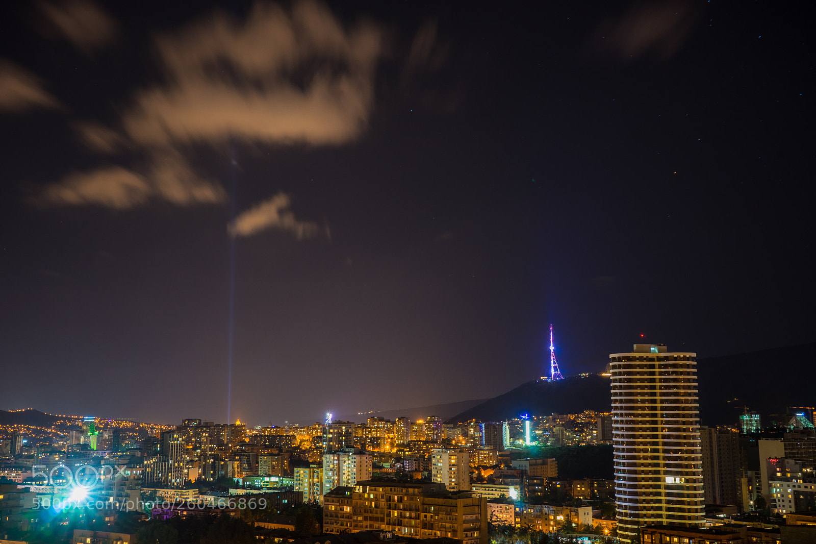 Sony a7 sample photo. Night sky over new photography