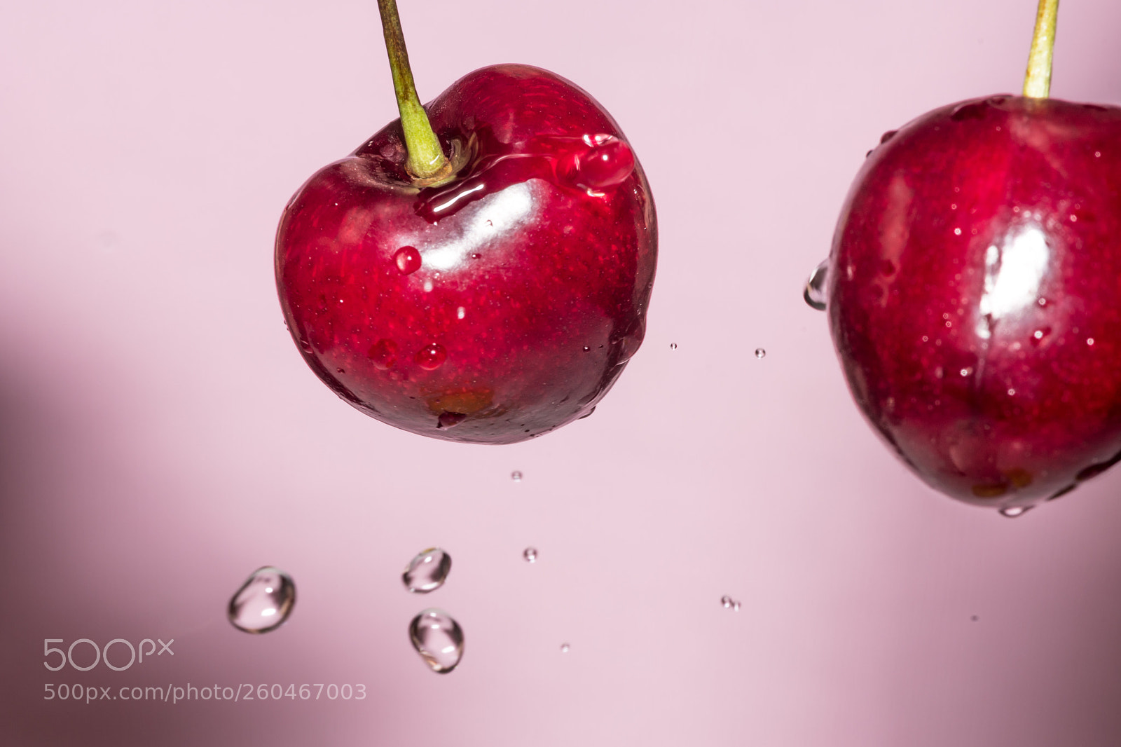 Nikon D500 sample photo. Isolated macro of cherry photography
