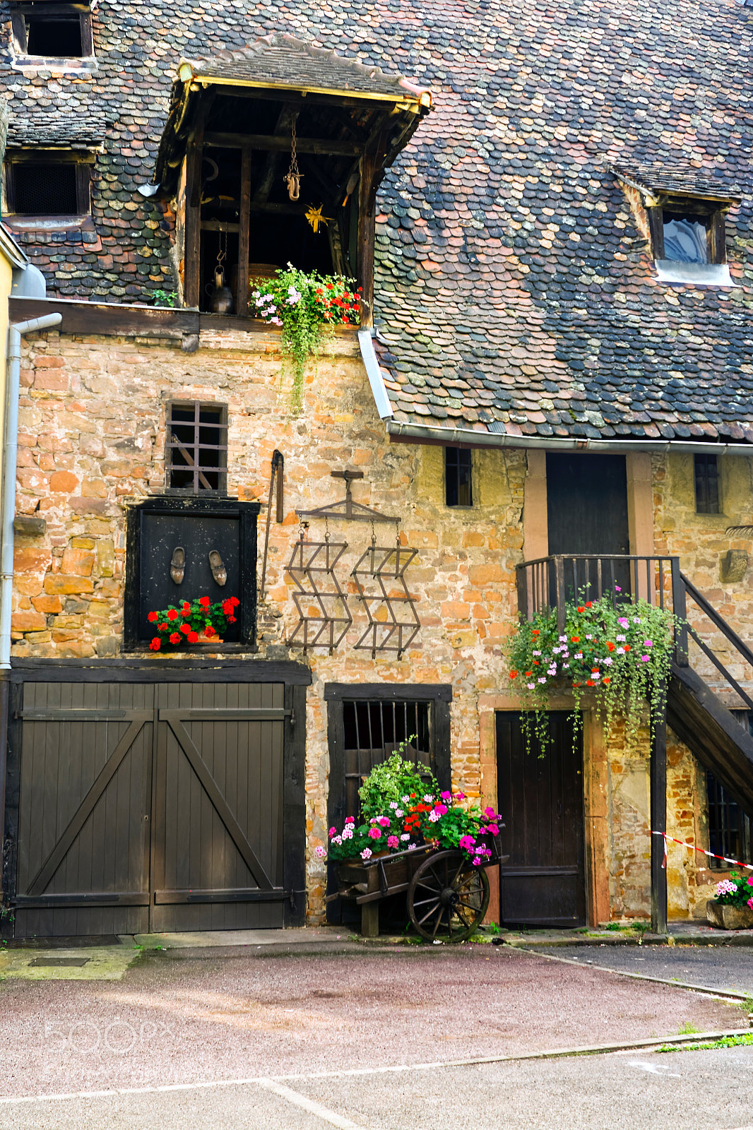 Nikon D7100 sample photo. Cour de ferme  photography