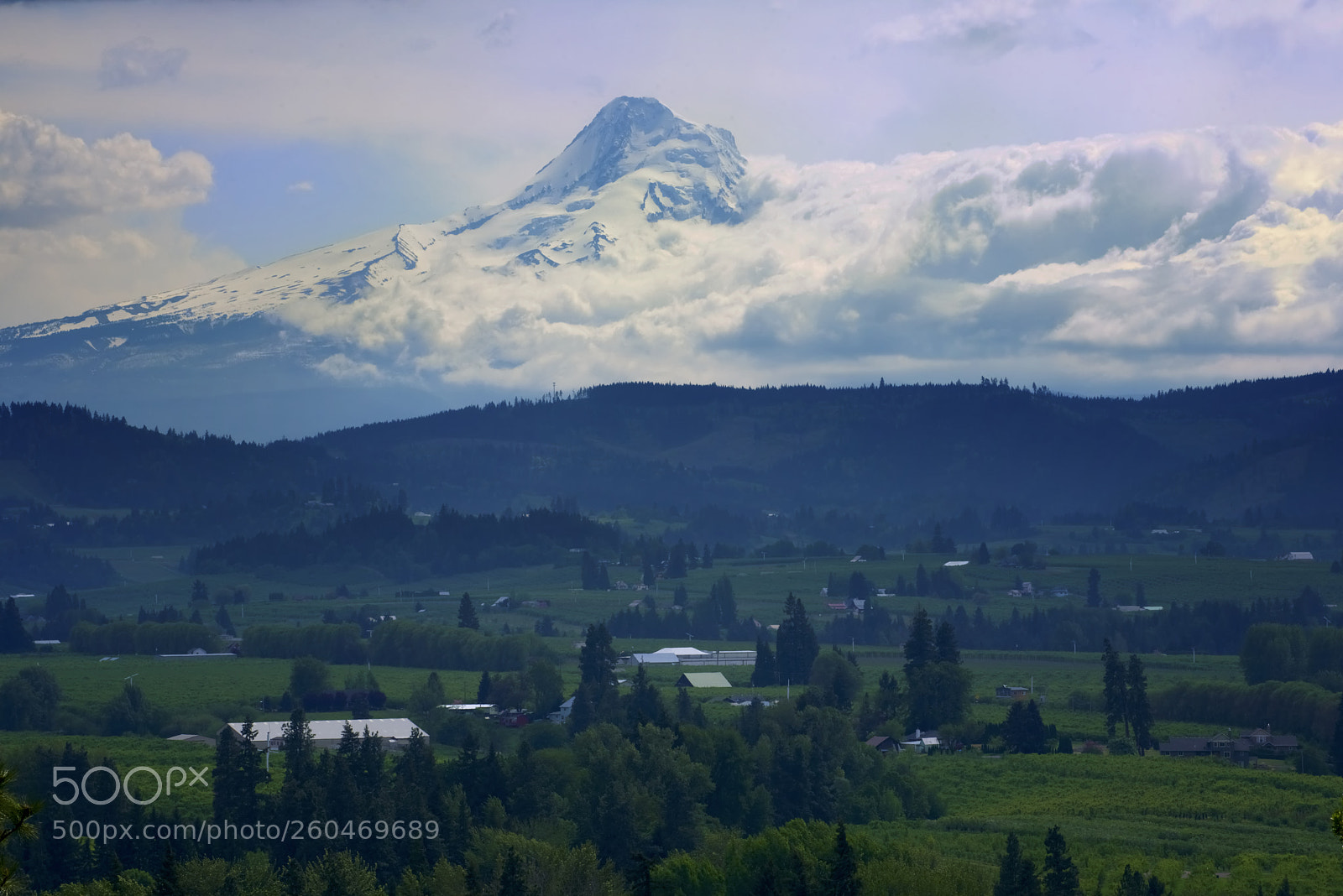 Nikon D750 sample photo. Mt. hood from panorama photography