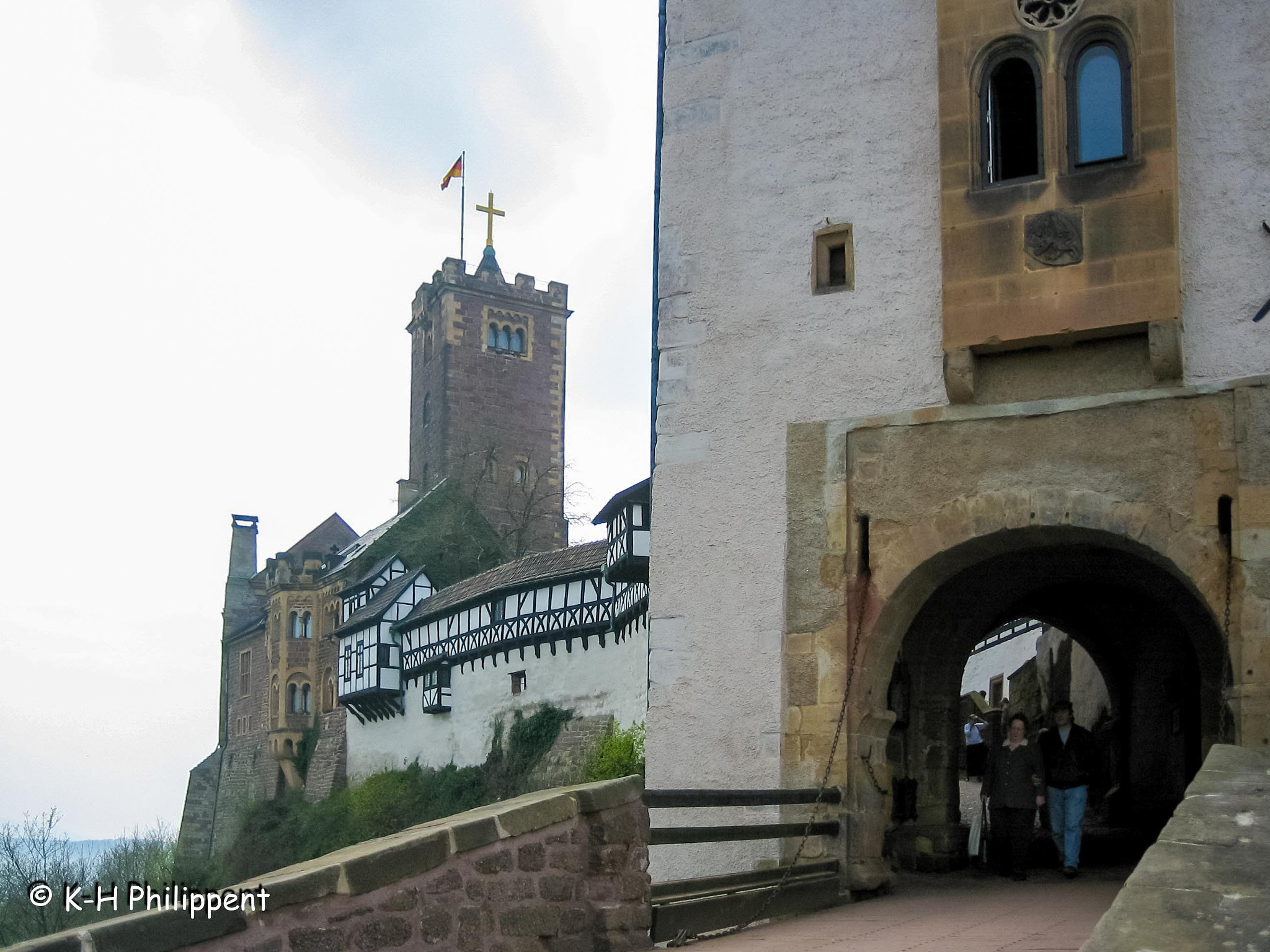 Canon DIGITAL IXUS 50 sample photo. Eisenach (germany), the / die wartburg photography