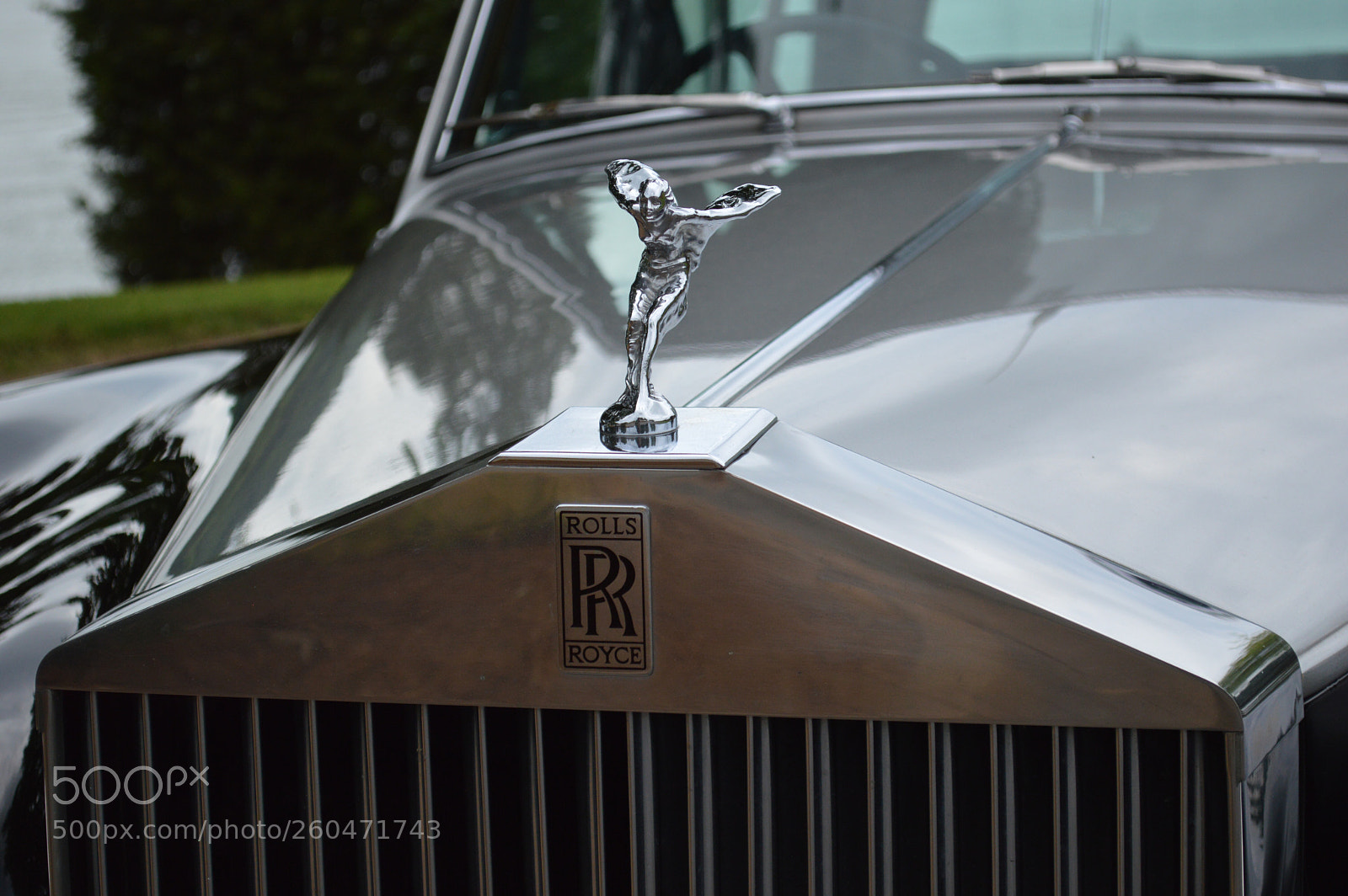 Nikon D3200 sample photo. Rolls royce hood photography