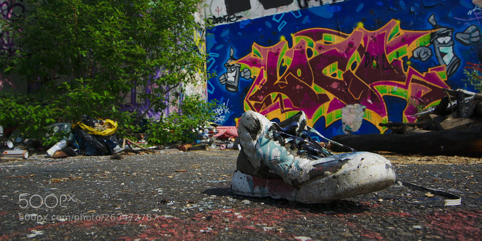 Sony a6000 sample photo. Paint and run photography