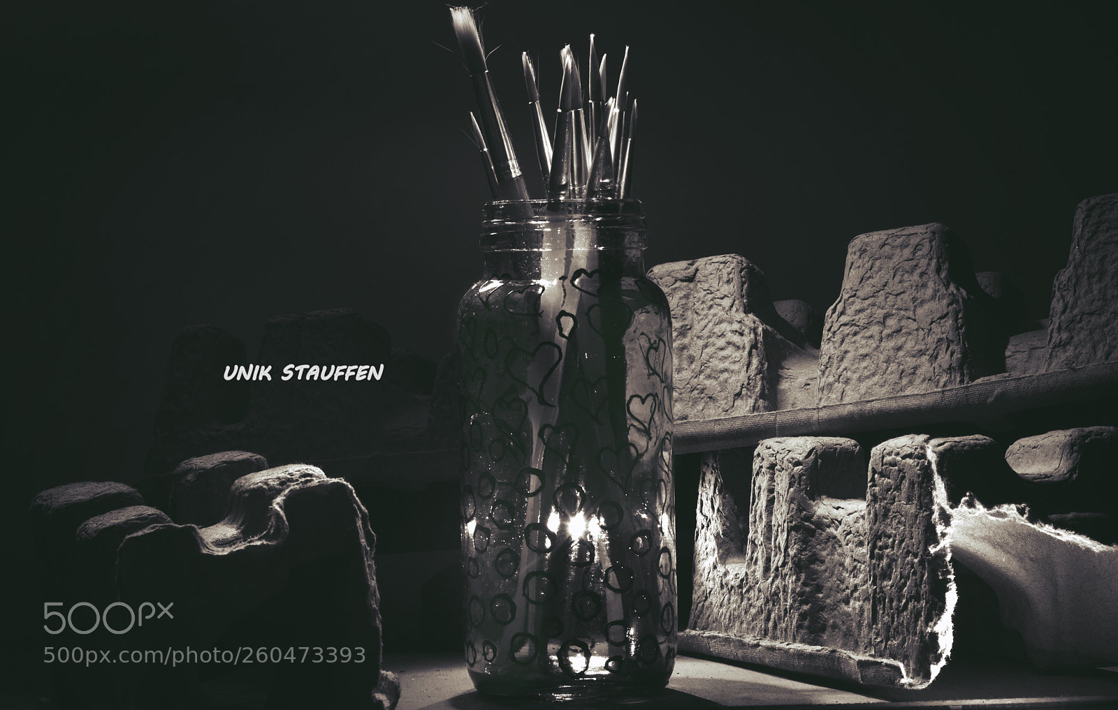 Nikon D3200 sample photo. Paint brush photography