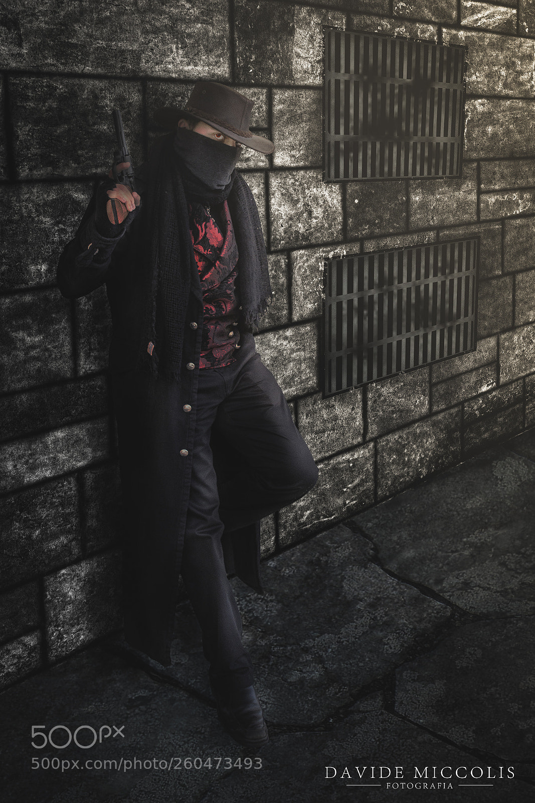 Canon EOS 6D sample photo. Vampire hunter cosplay photography