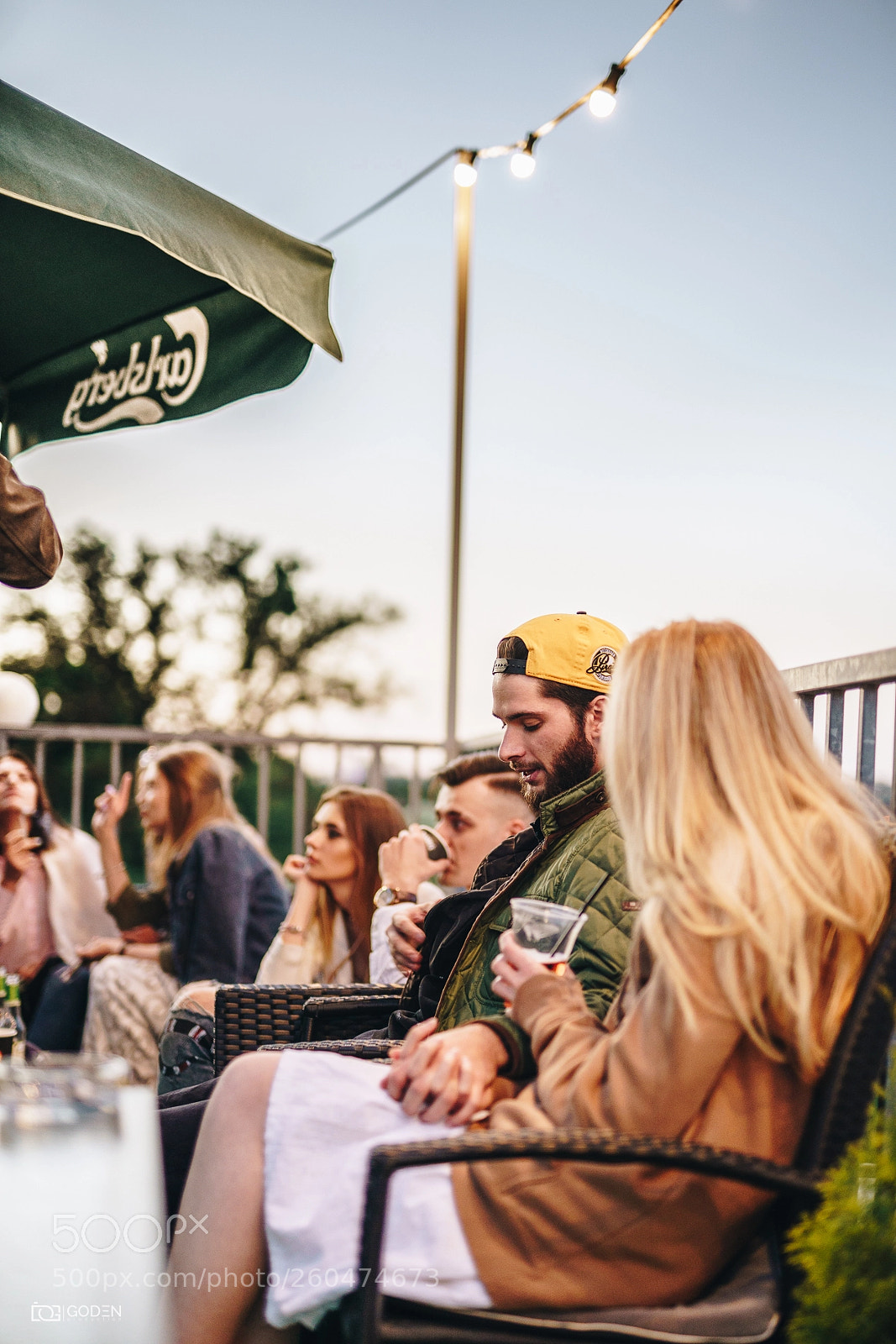 Sony a7R III sample photo. Roof party photography