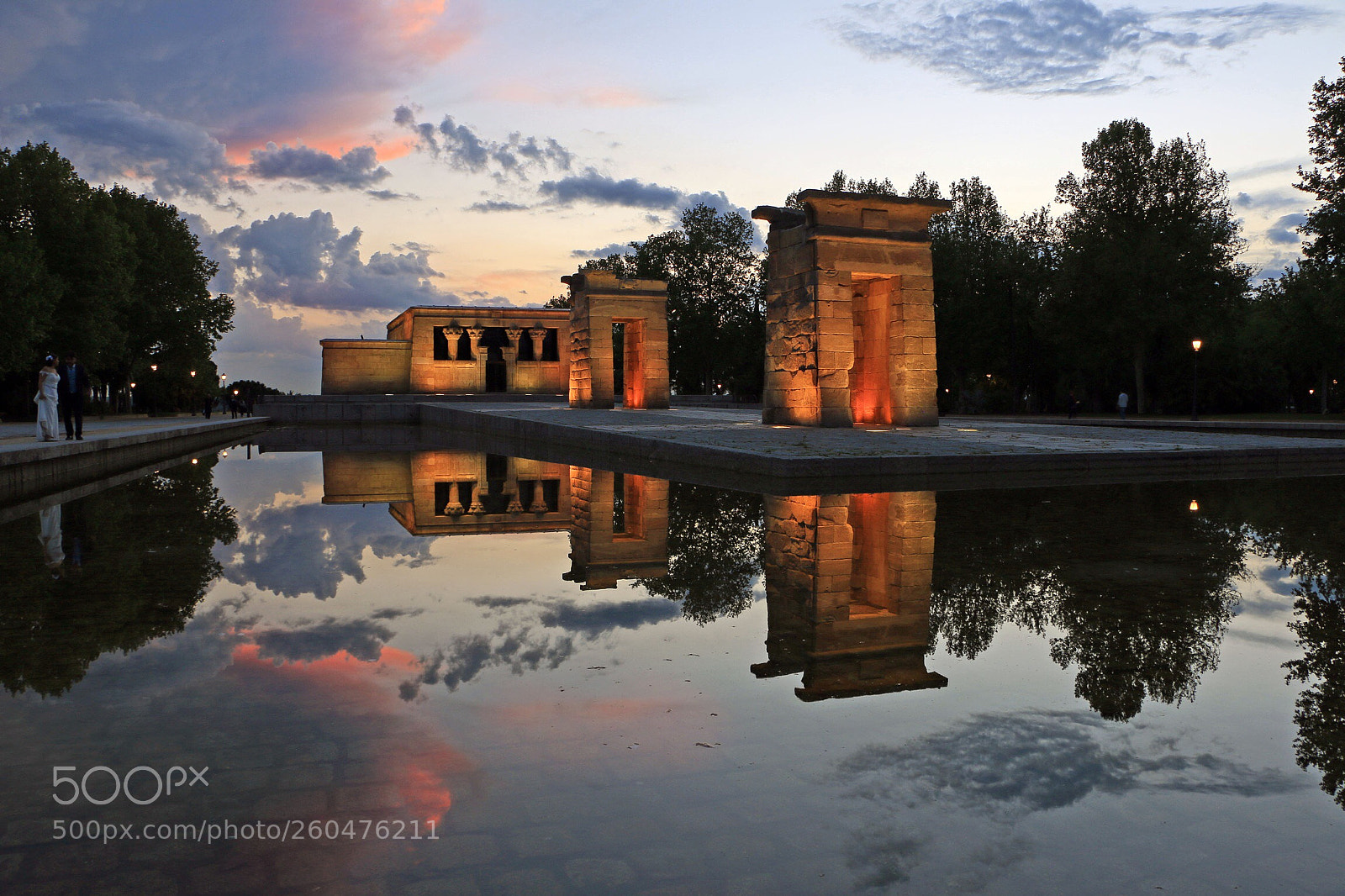Canon EOS 70D sample photo. Templo de debod photography