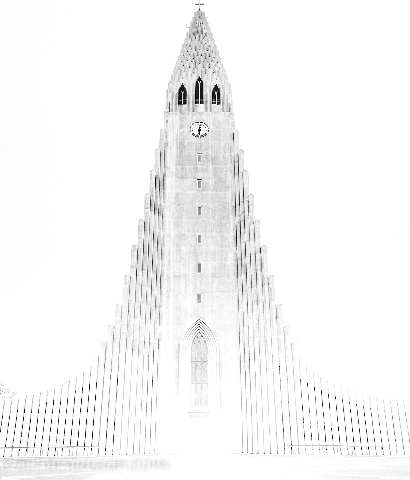 Nikon D750 sample photo. Hallgrímskirkja photography
