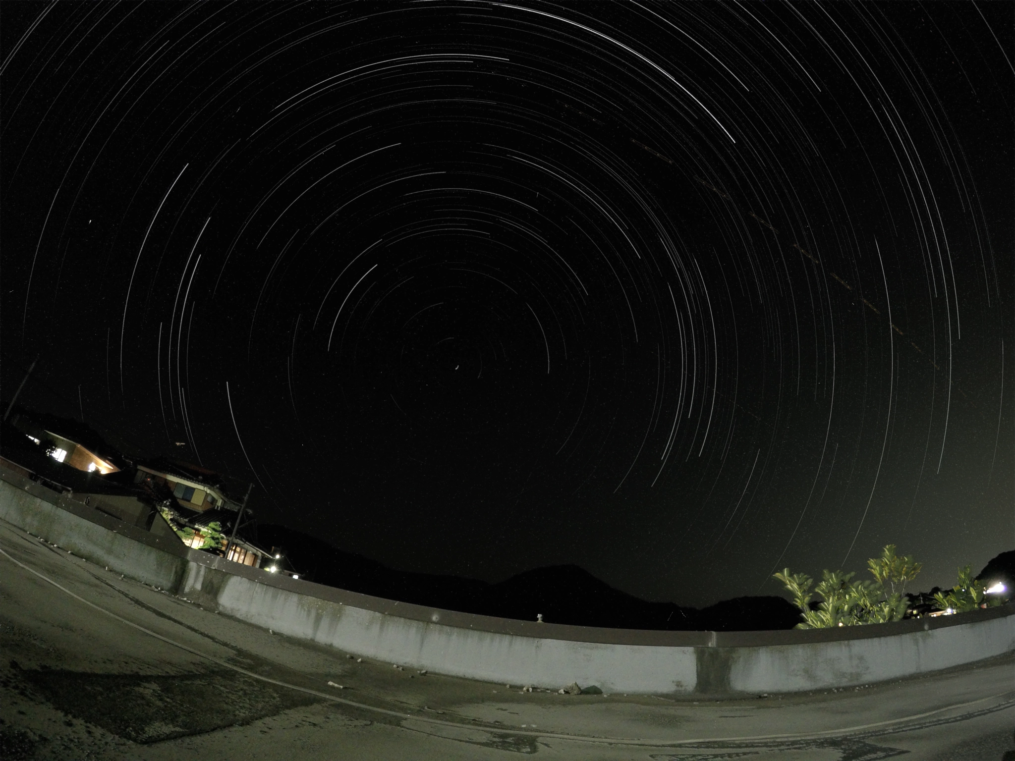GoPro HERO4 Silver sample photo. Star turning around the north star. photography