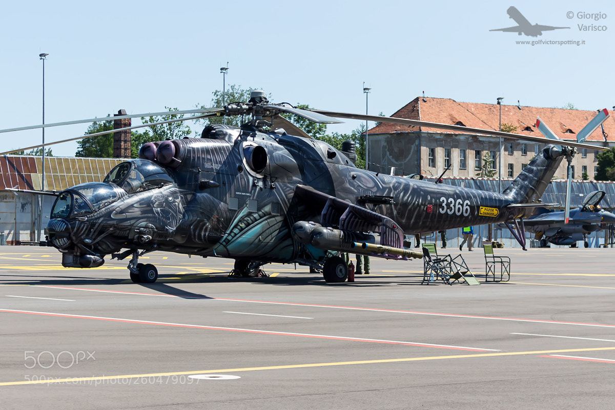 Canon EOS 700D (EOS Rebel T5i / EOS Kiss X7i) sample photo. Mil mi-35 hind czech photography