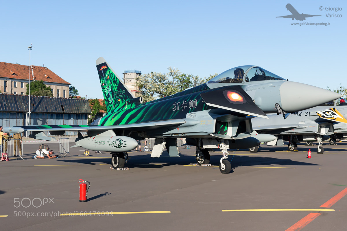 Canon EOS 700D (EOS Rebel T5i / EOS Kiss X7i) sample photo. Eurofighter tpyhoon german air photography