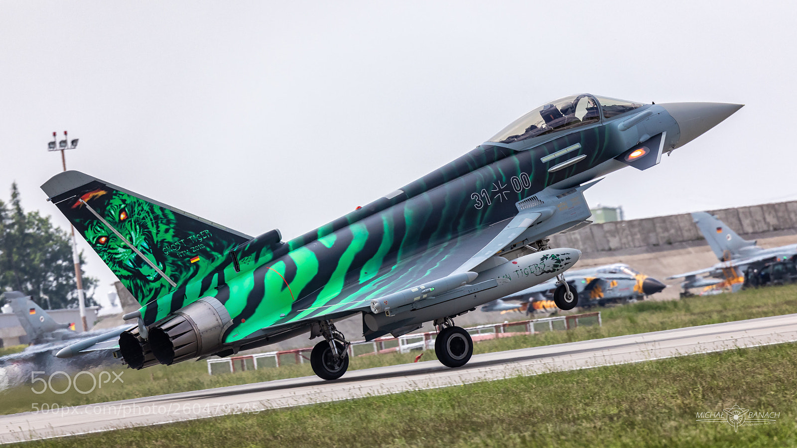 Canon EOS 5D Mark IV sample photo. Eurofighter typhoon "ghost tiger" photography