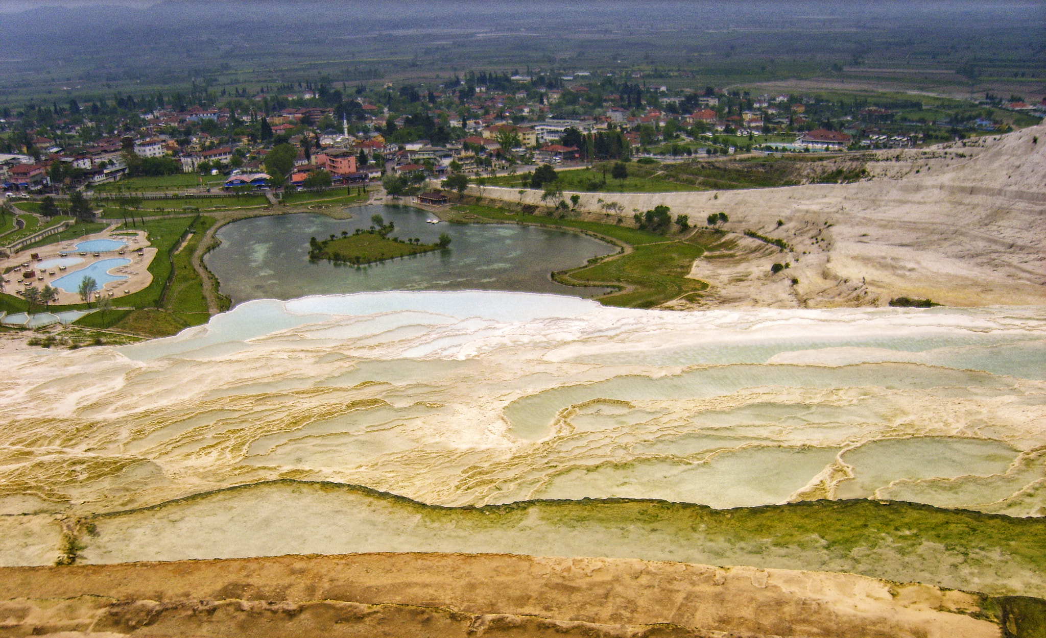 Samsung Digimax S830 / Kenox S830 sample photo. Pamukkale, turkey - "cotton castle" photography