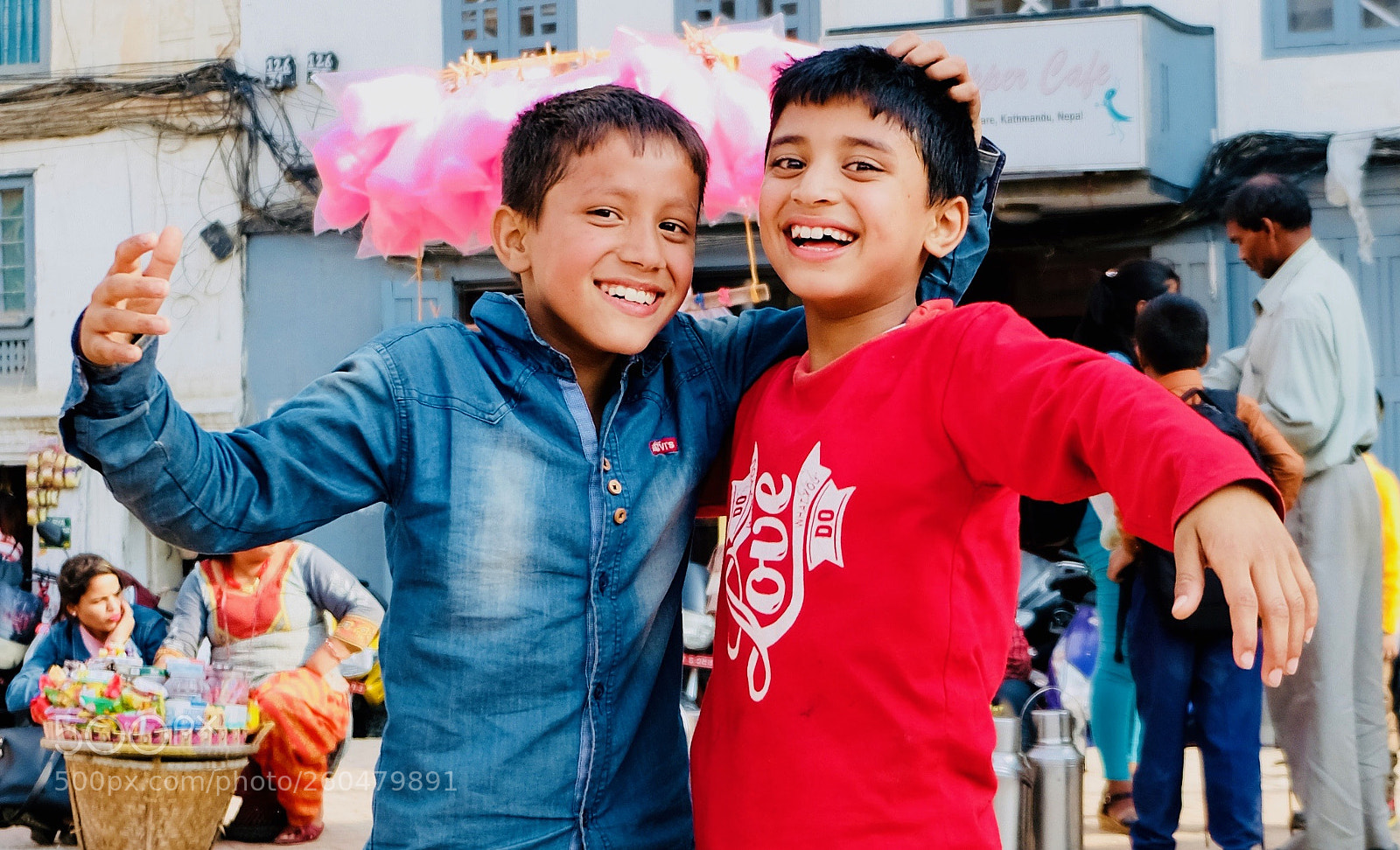 Fujifilm X-T20 sample photo. Local boys playing in photography