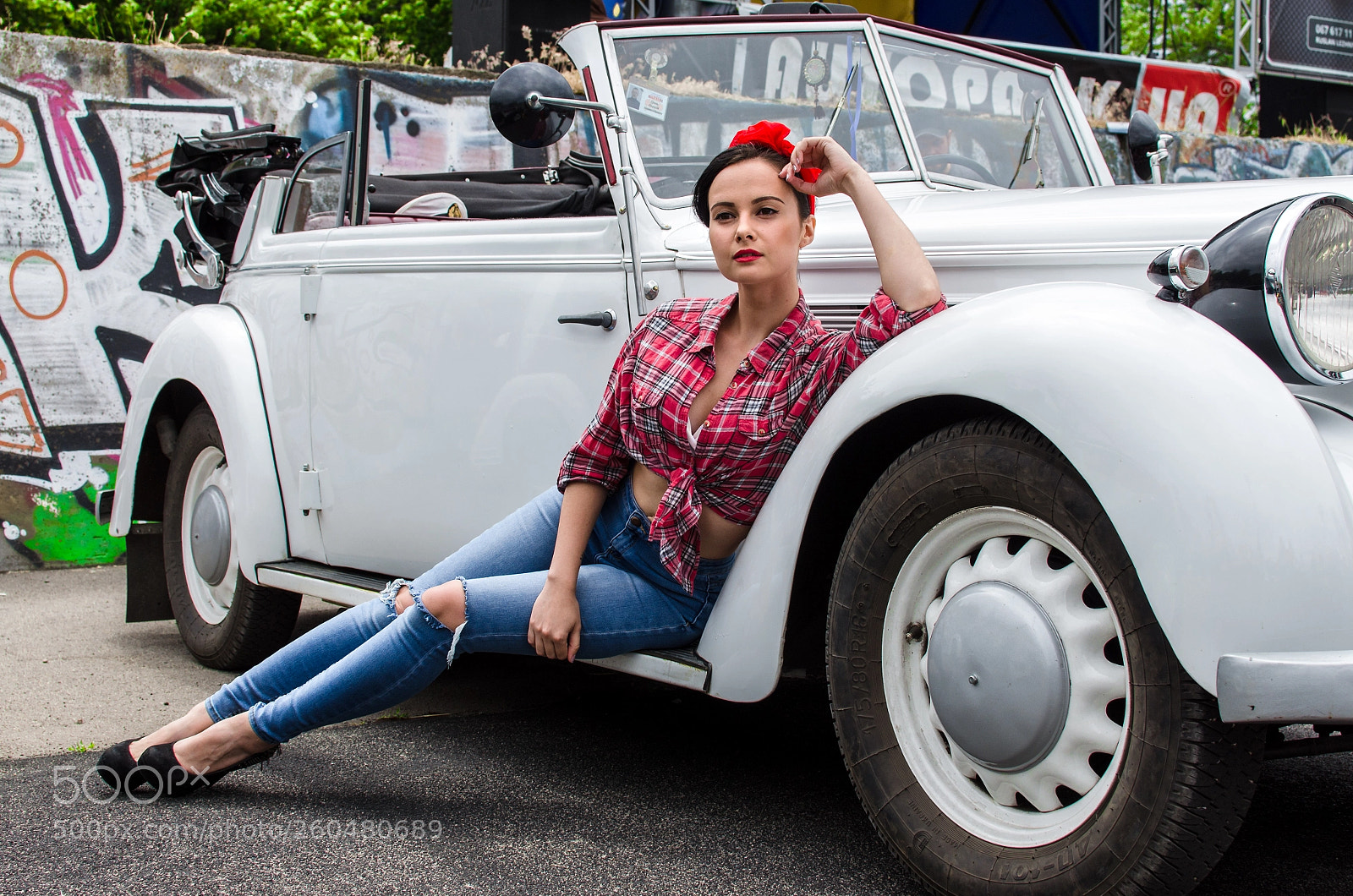 Nikon D7000 sample photo. Brown-haired ukrainian pin-up girl #7 photography