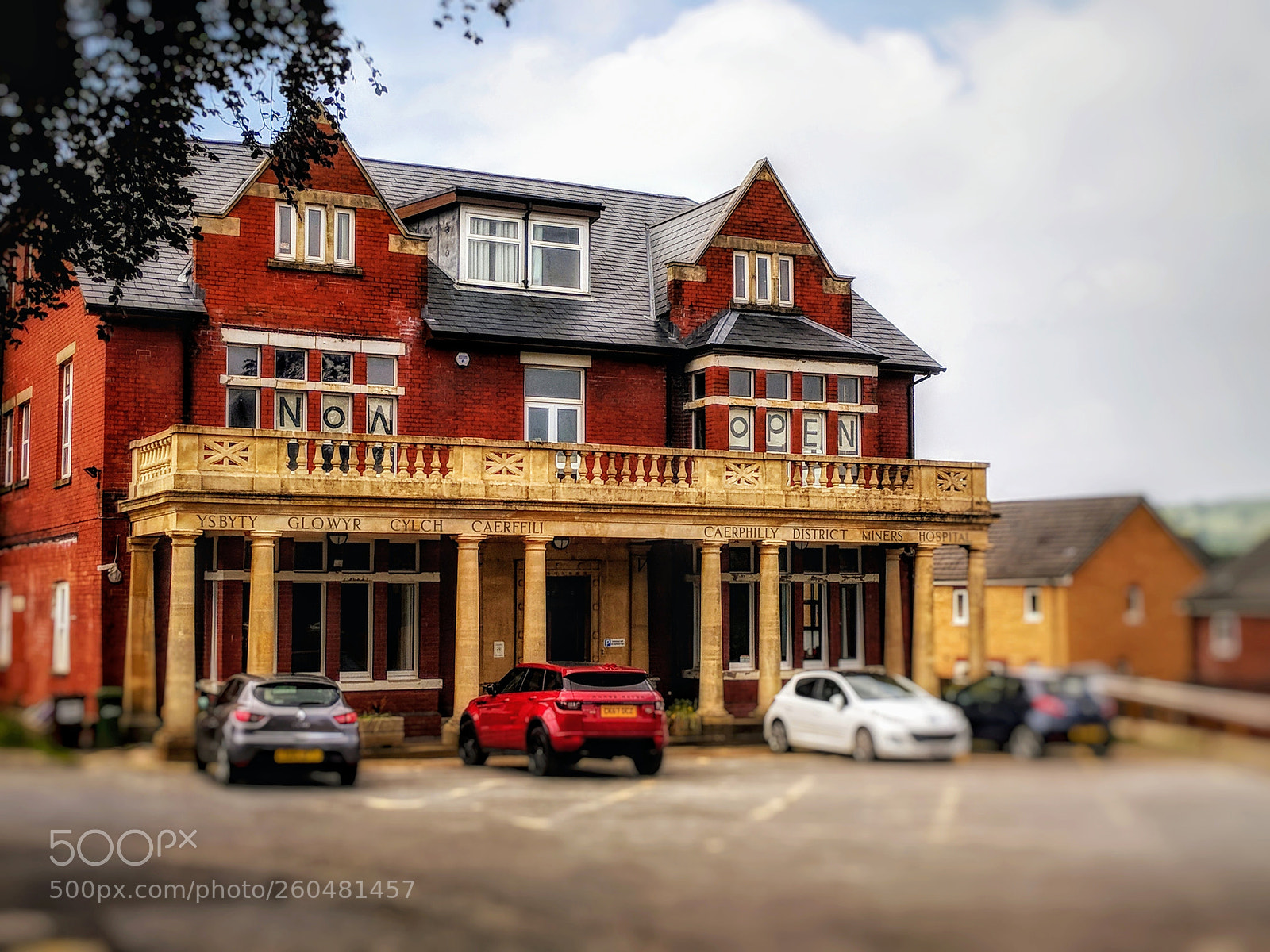 Google Pixel sample photo. Caerphilly district miners hospital photography