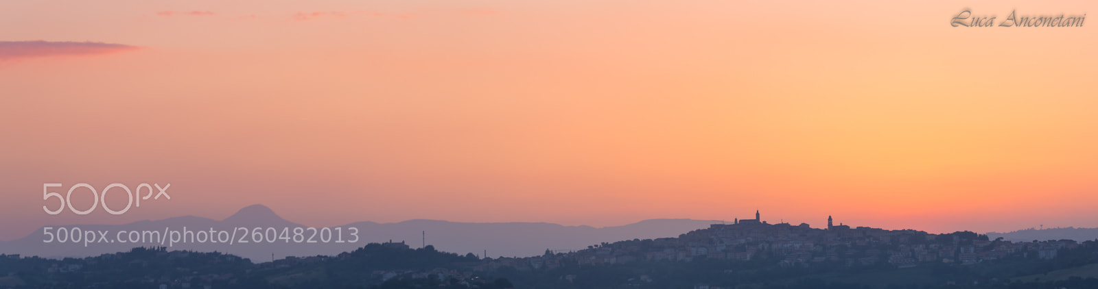 Nikon D610 sample photo. Corridonia at sunset photography