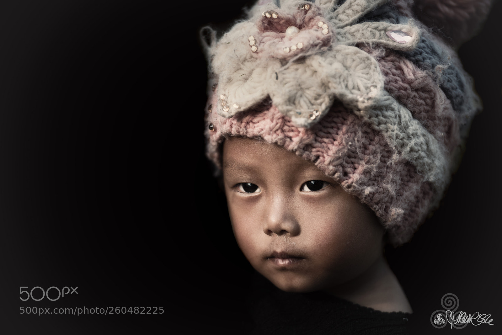 Nikon D810 sample photo. Baby face photography