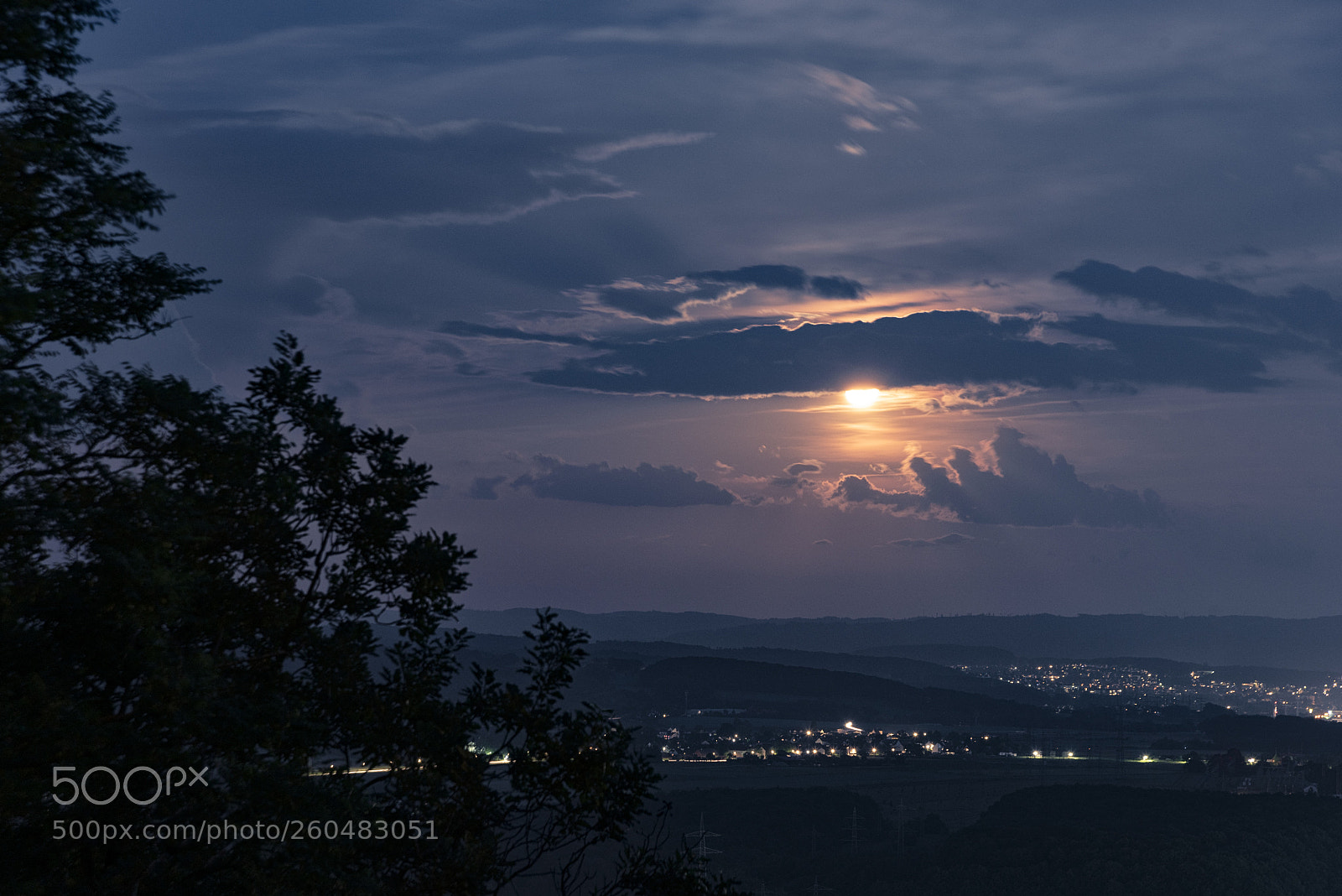 Nikon D750 sample photo. Full moon over the photography