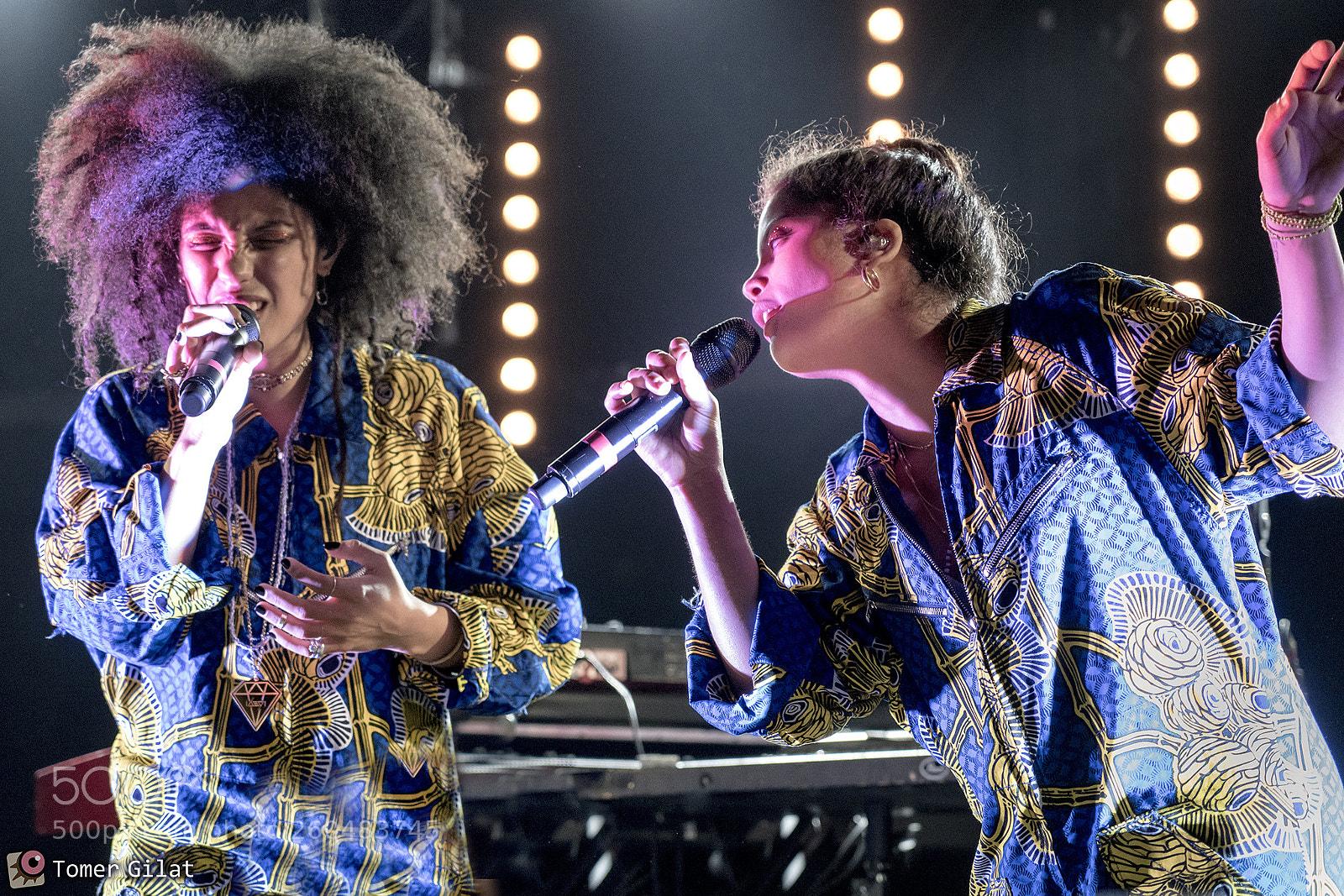 Sony a7R III sample photo. Ibeyi - live music photography