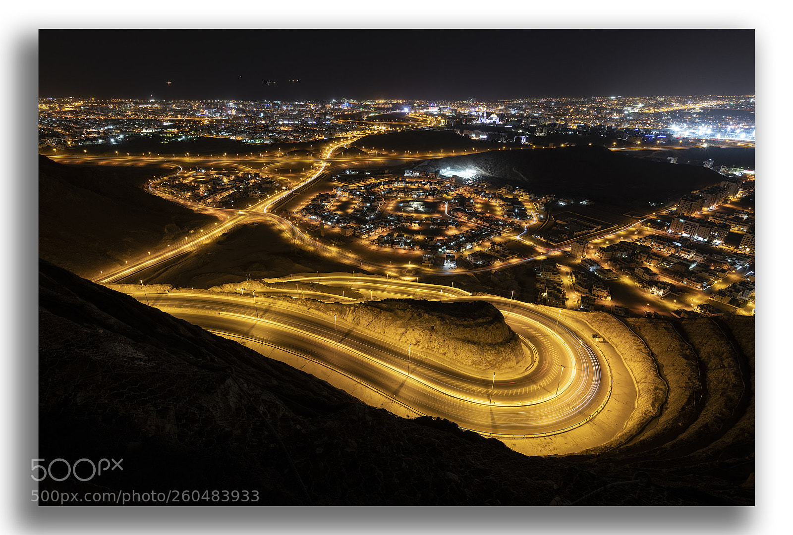 Nikon D850 sample photo. Muscat at night photography