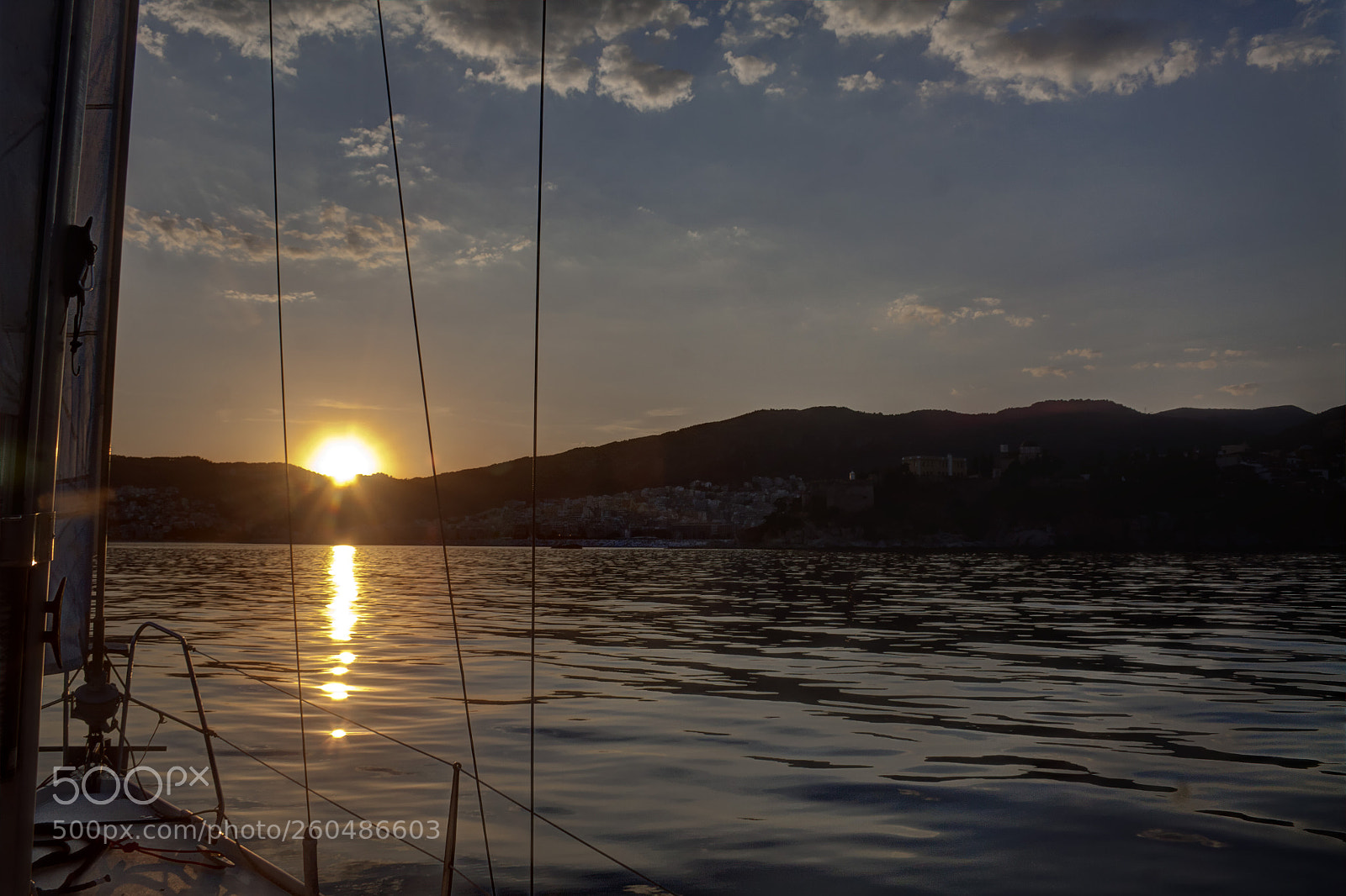 Canon EOS 50D sample photo. Sunset at the sea photography
