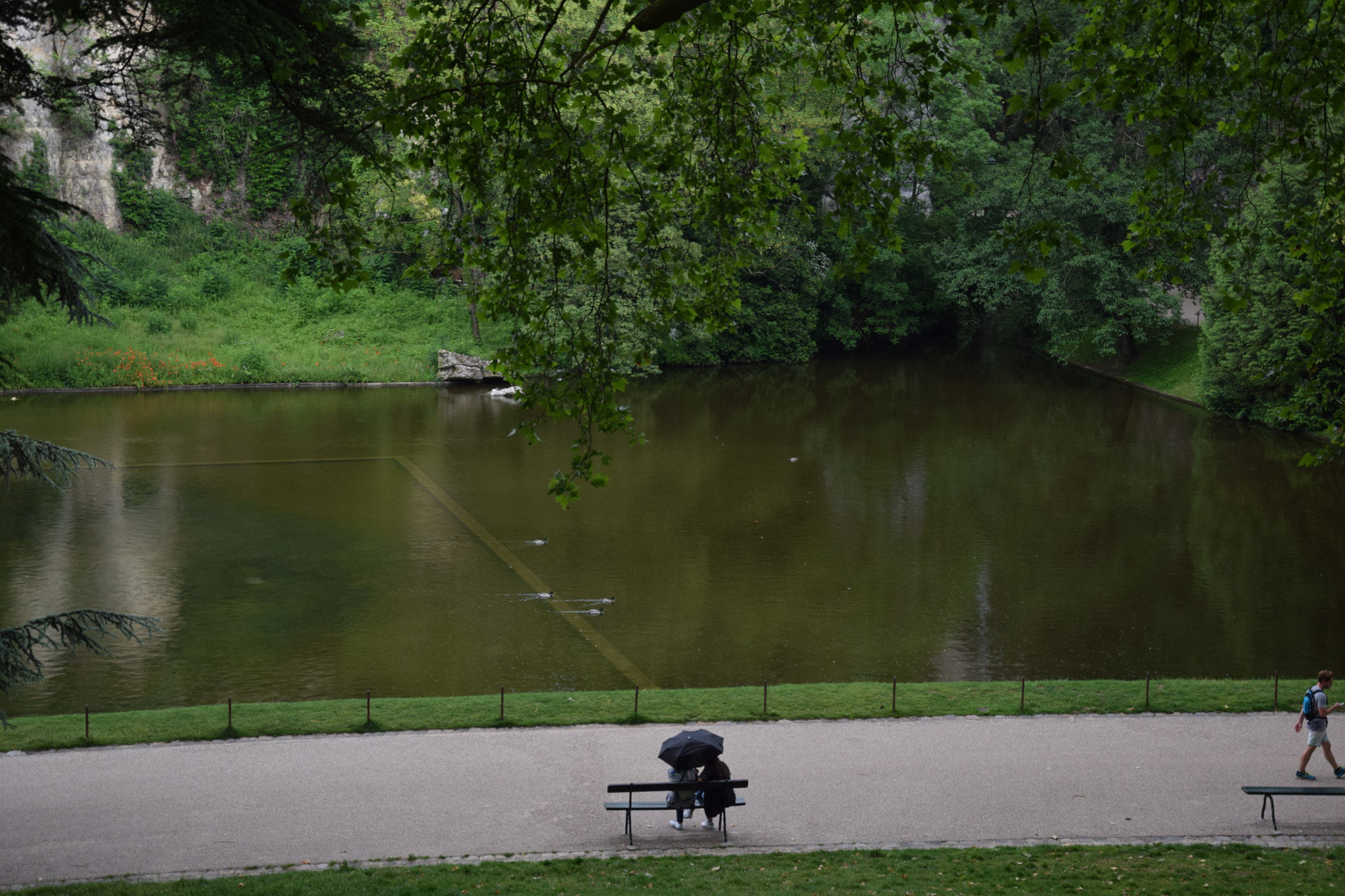 Nikon D3300 sample photo. Buttes chaumont photography