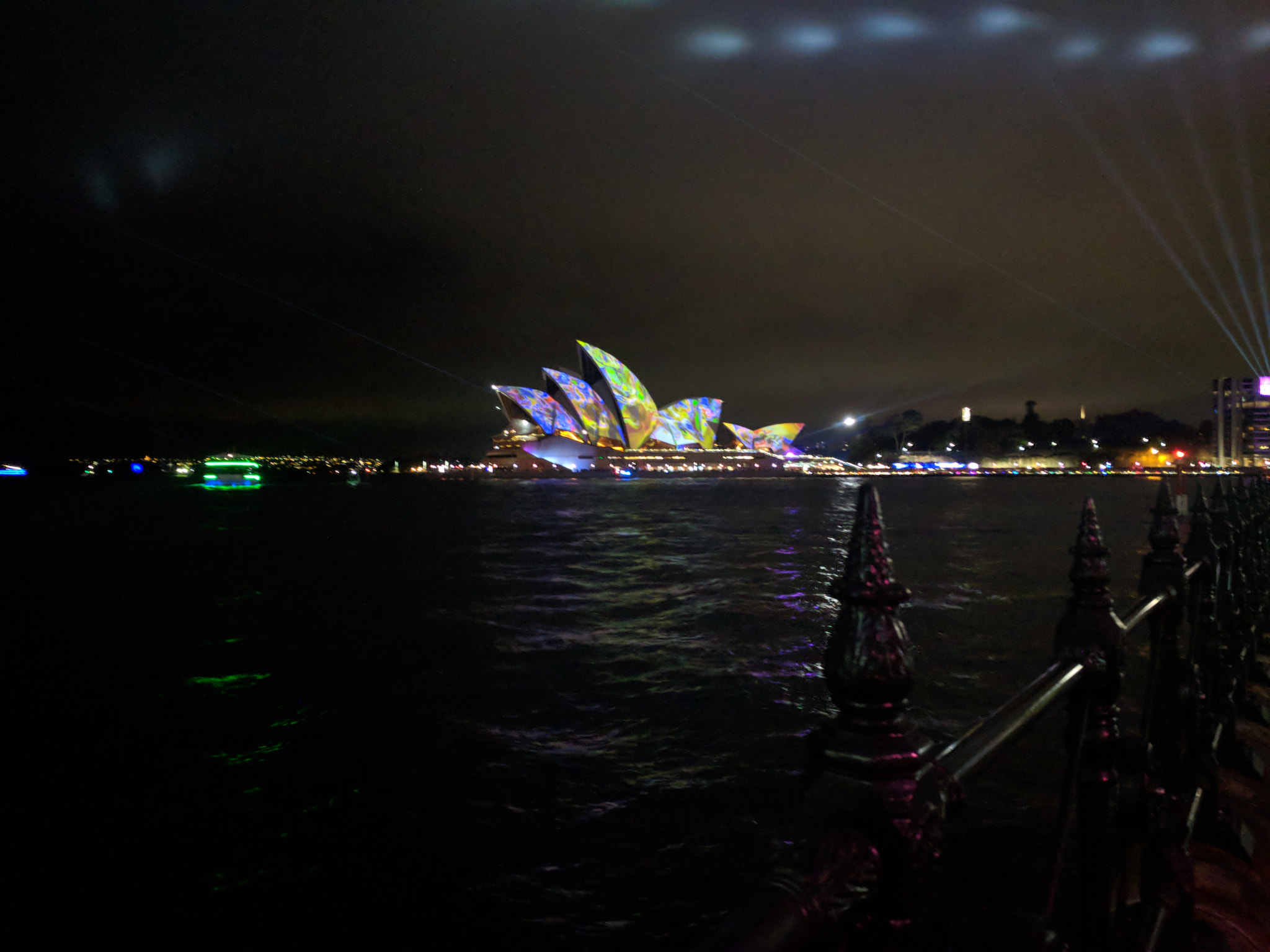 Google Pixel XL sample photo. Vivid light festival 2018 photography