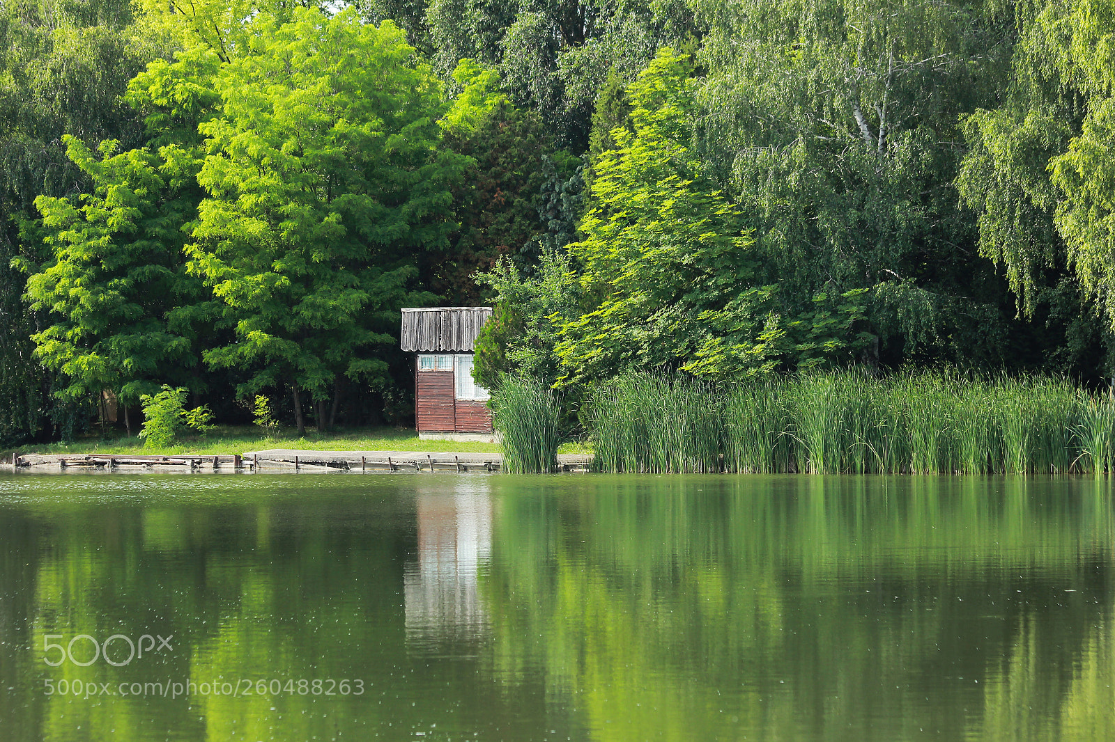 Canon EOS 600D (Rebel EOS T3i / EOS Kiss X5) sample photo. House at the lake photography