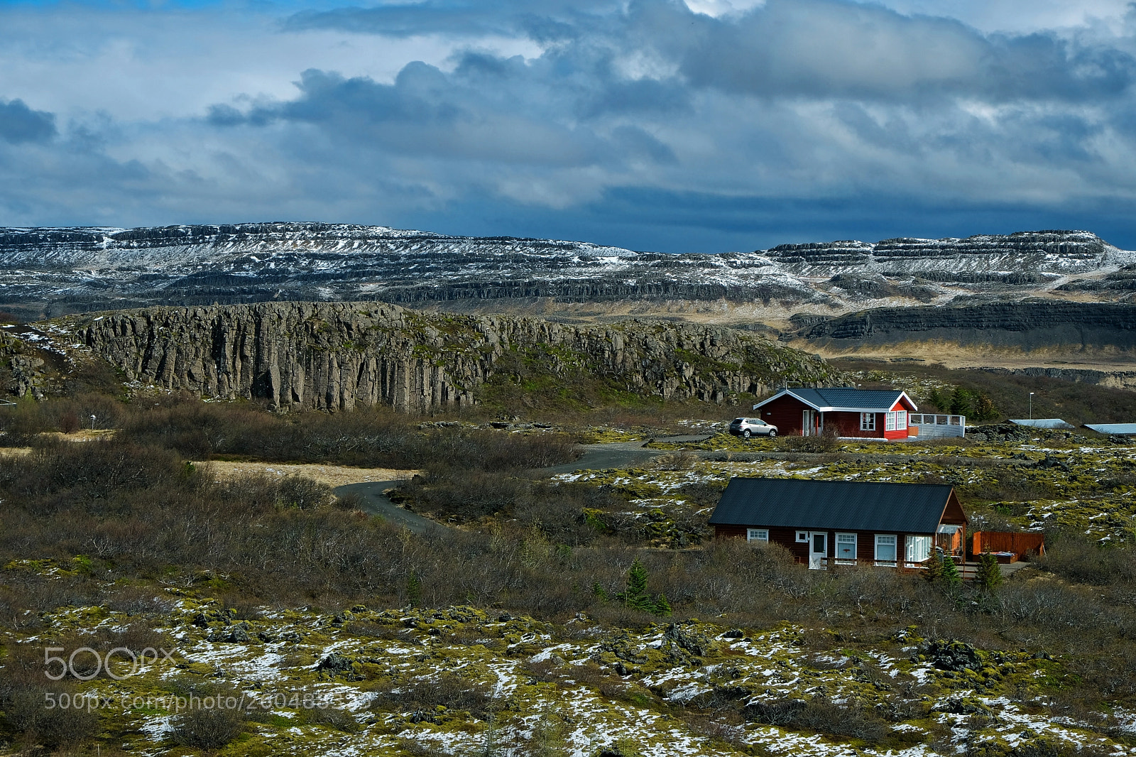 Fujifilm X-T20 sample photo. Summer houses in iceland photography