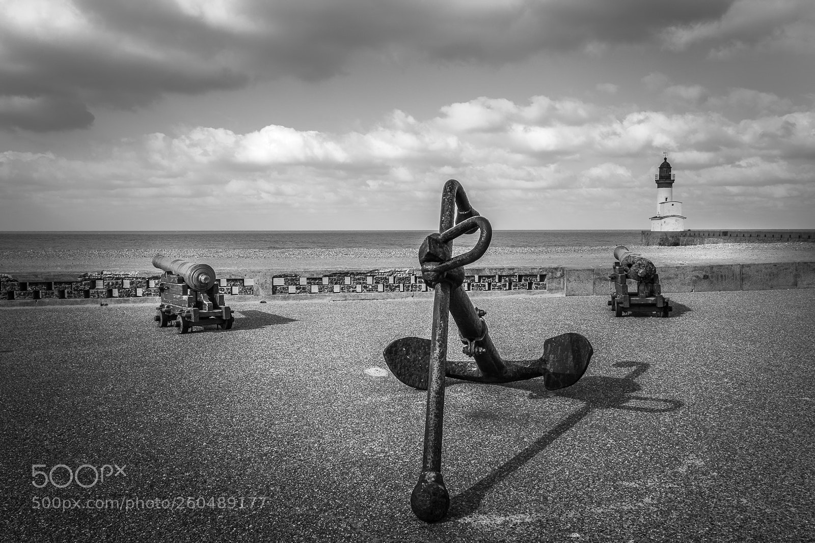 Canon EOS 6D sample photo. Anchor, cannon and lighthouse photography