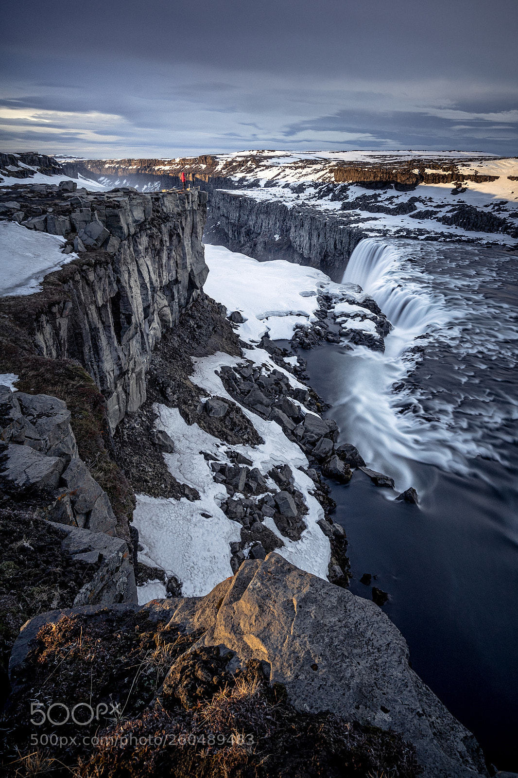 Sony a7 II sample photo. Dettifoss, last light photography