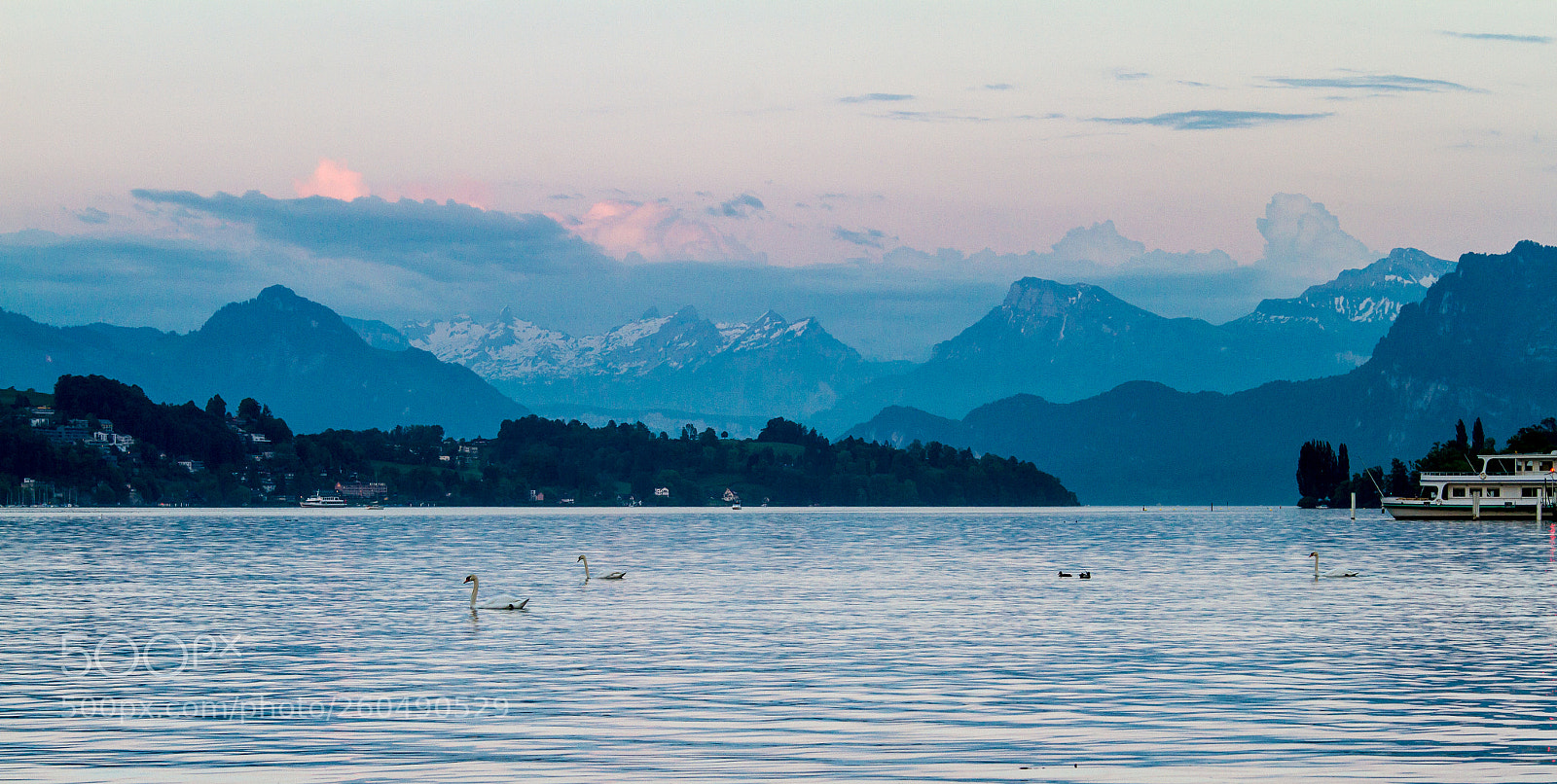 Canon EOS 7D sample photo. Sonnenuntergang am vierwaldstättersee photography