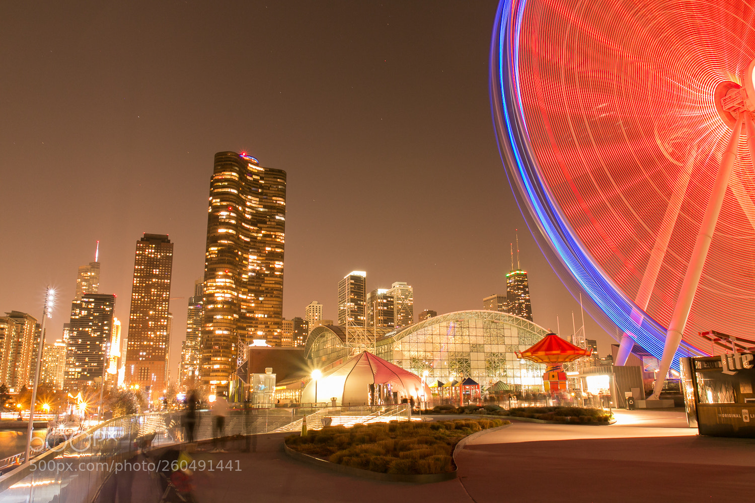 Canon EOS 70D sample photo. Chicago navy pier by photography