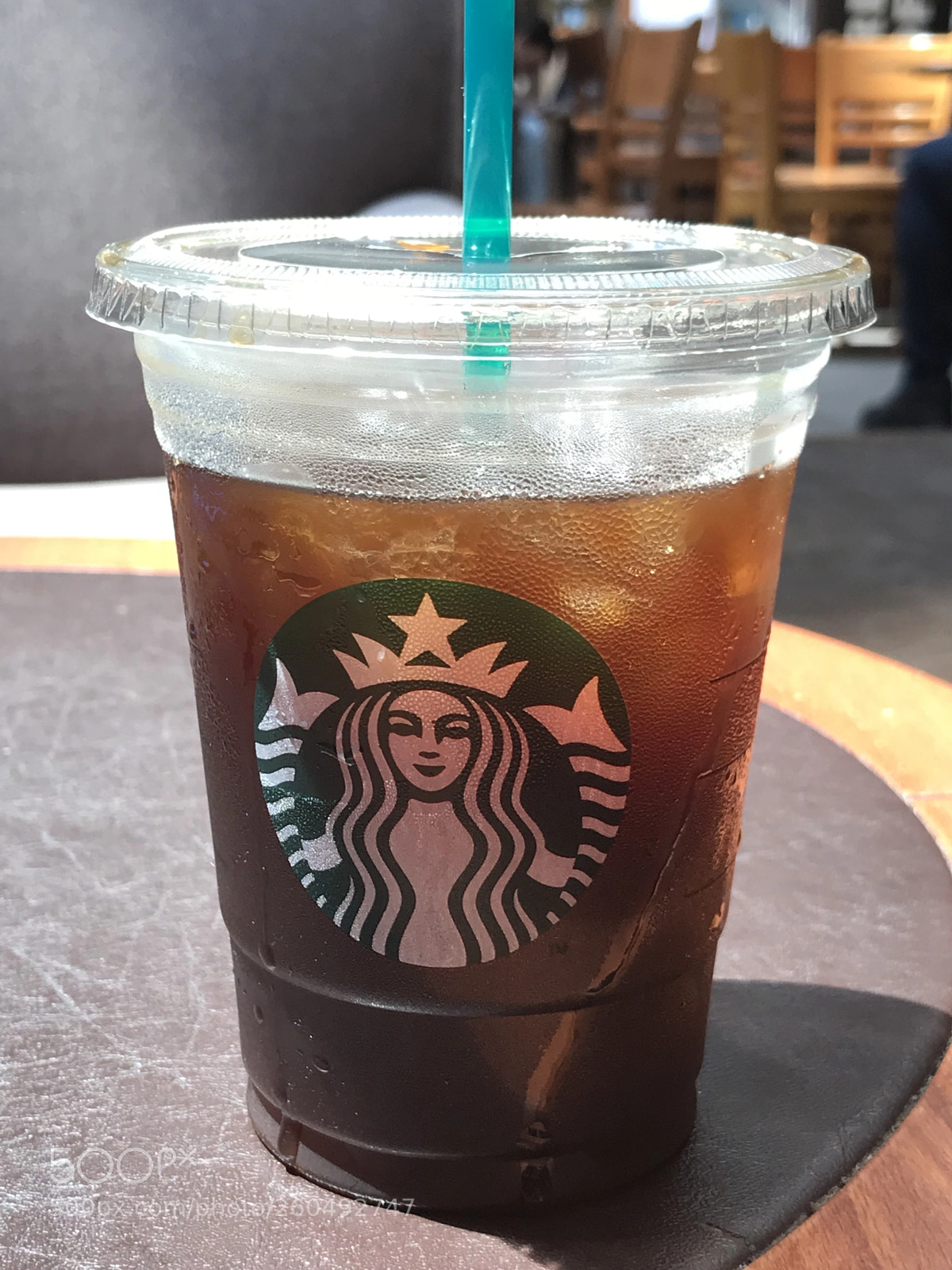 Apple iPhone 7 Plus sample photo. Iced grande americano by photography
