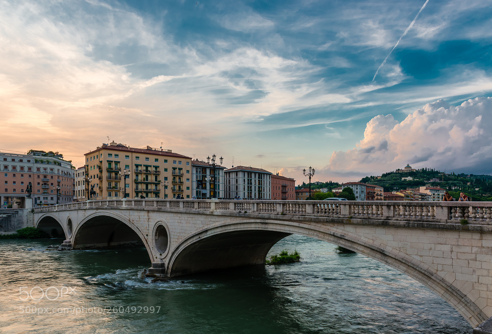 Nikon D800E sample photo. Bridge over adige, verona photography