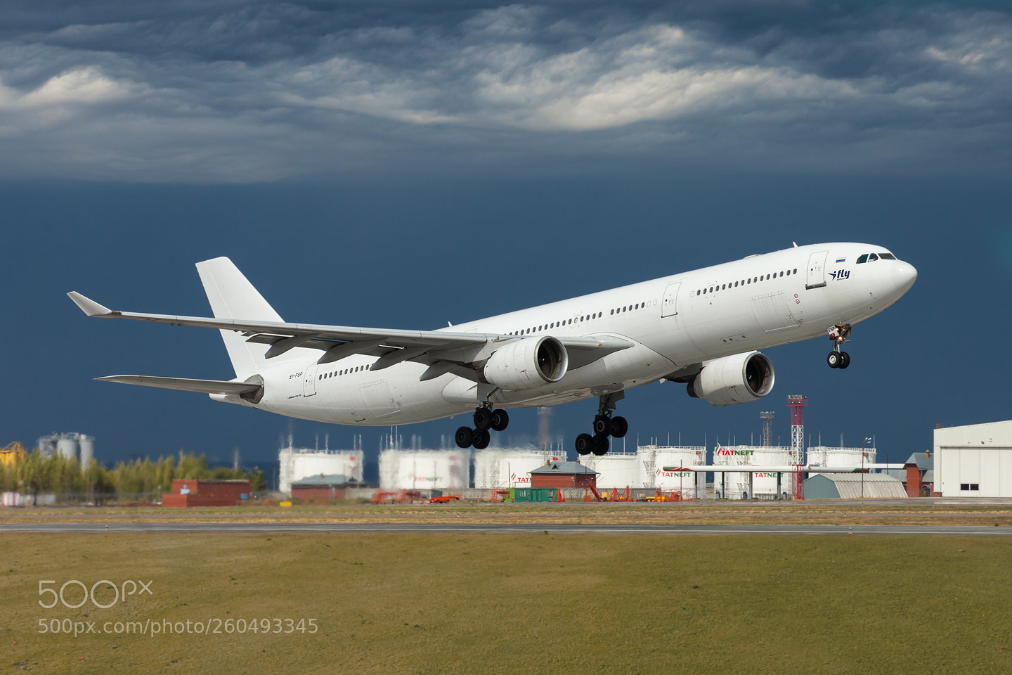 Canon EOS 5D Mark II sample photo. White plane photography