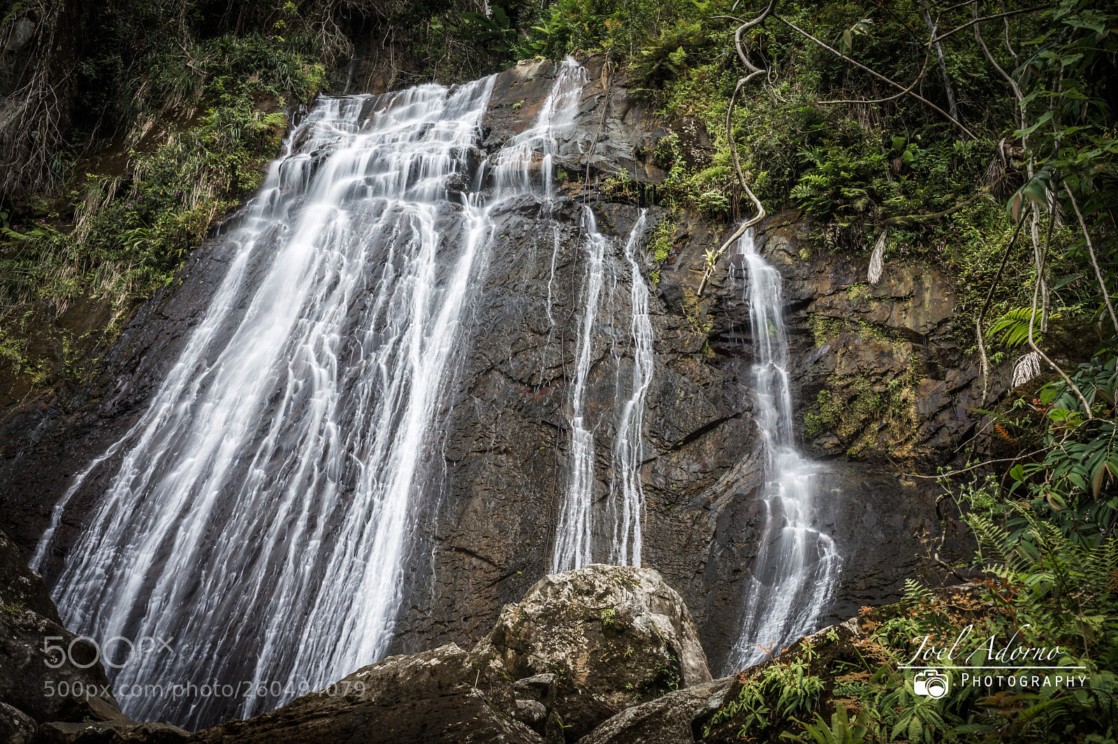 Nikon D7200 sample photo. La coca waterfall  photography