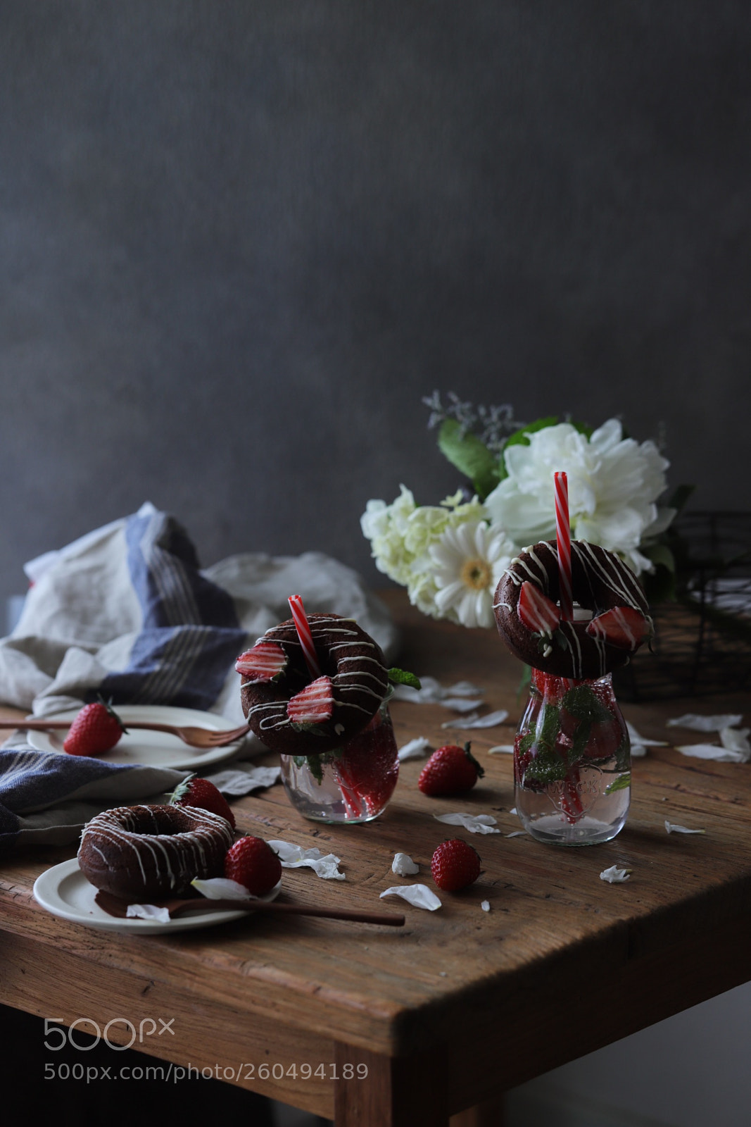 Canon EOS 6D Mark II sample photo. 
chocolate doughnut photography